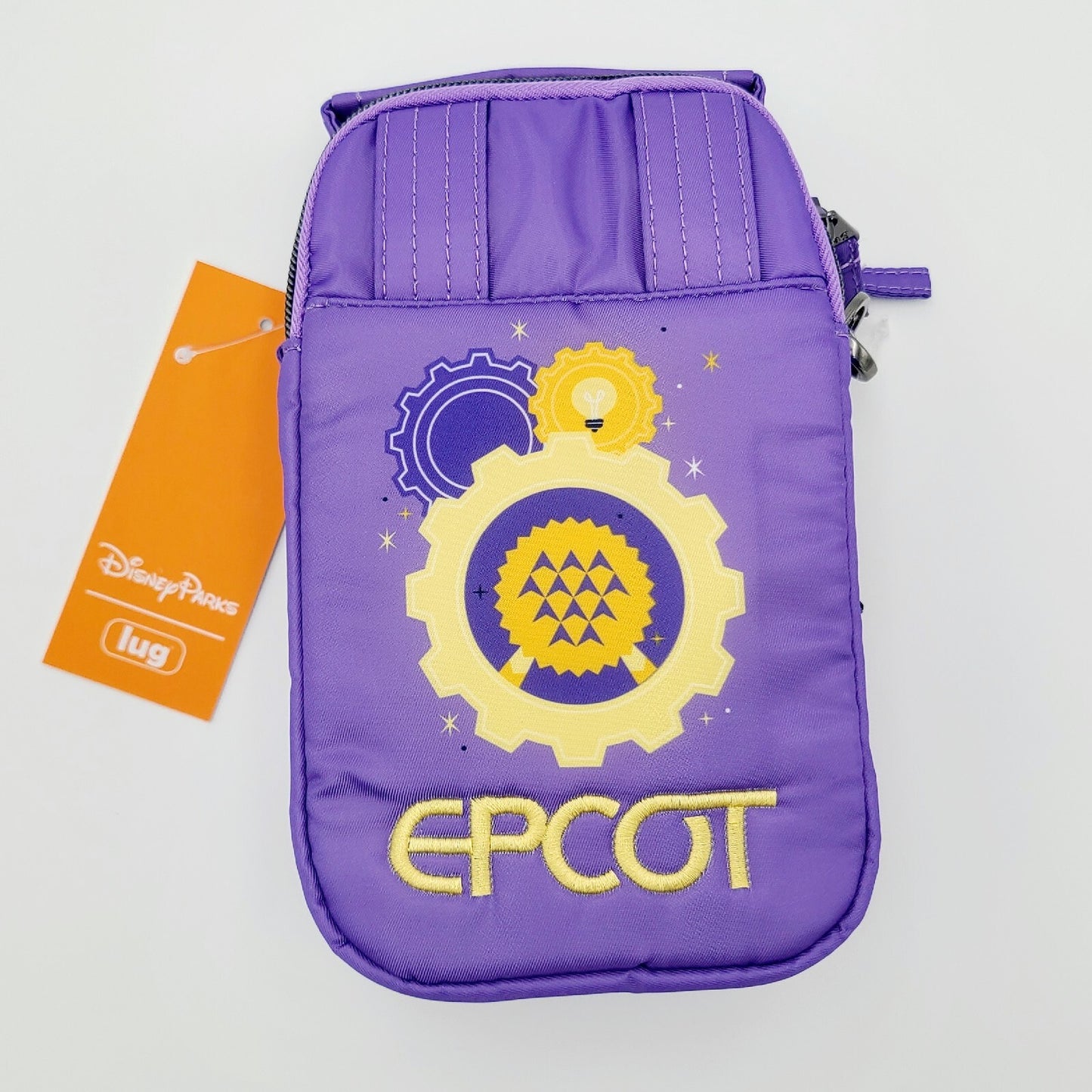 2024 Disney World Parks EPCOT Center Figment Lug Mini Skeeter Crossbody Bag New