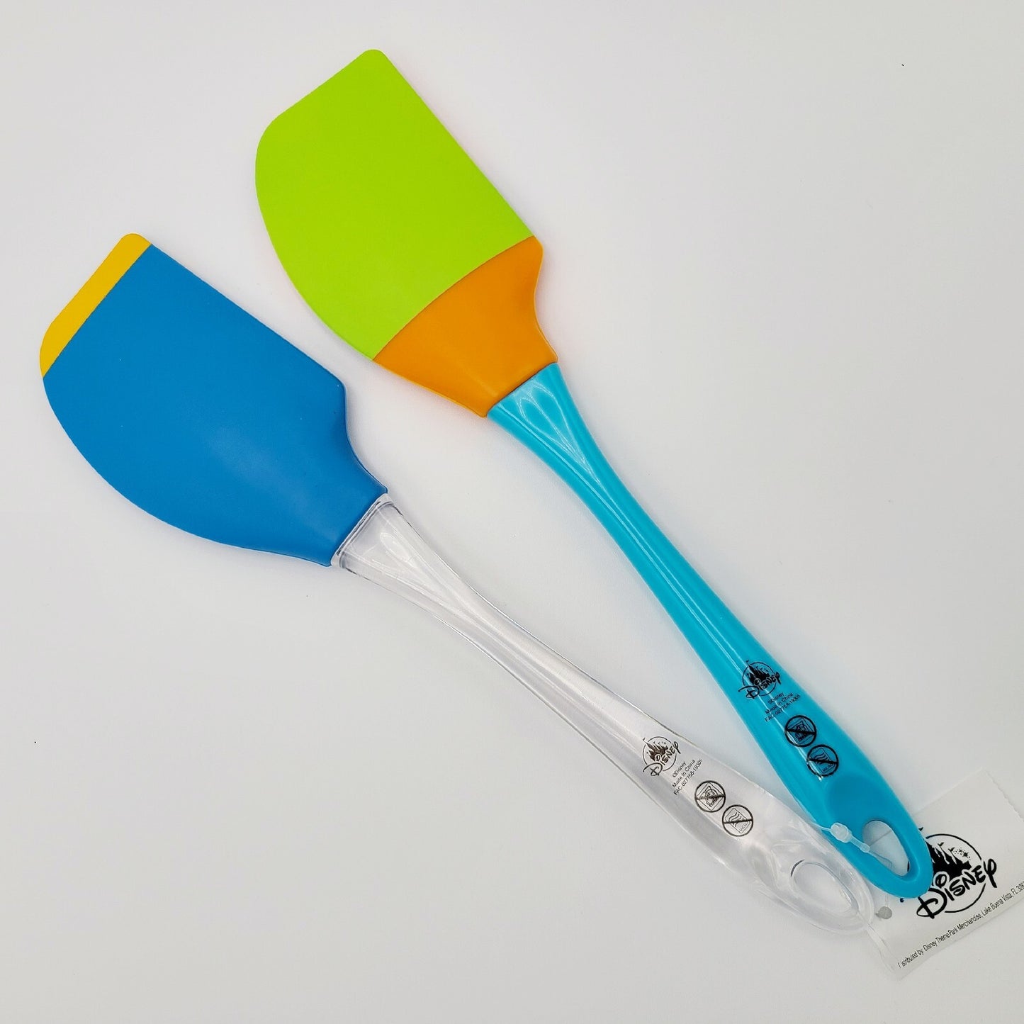 *2 Pack* Walt Disney World Parks Donald & Goofy Silicone Spatula Set Kitchen NEW