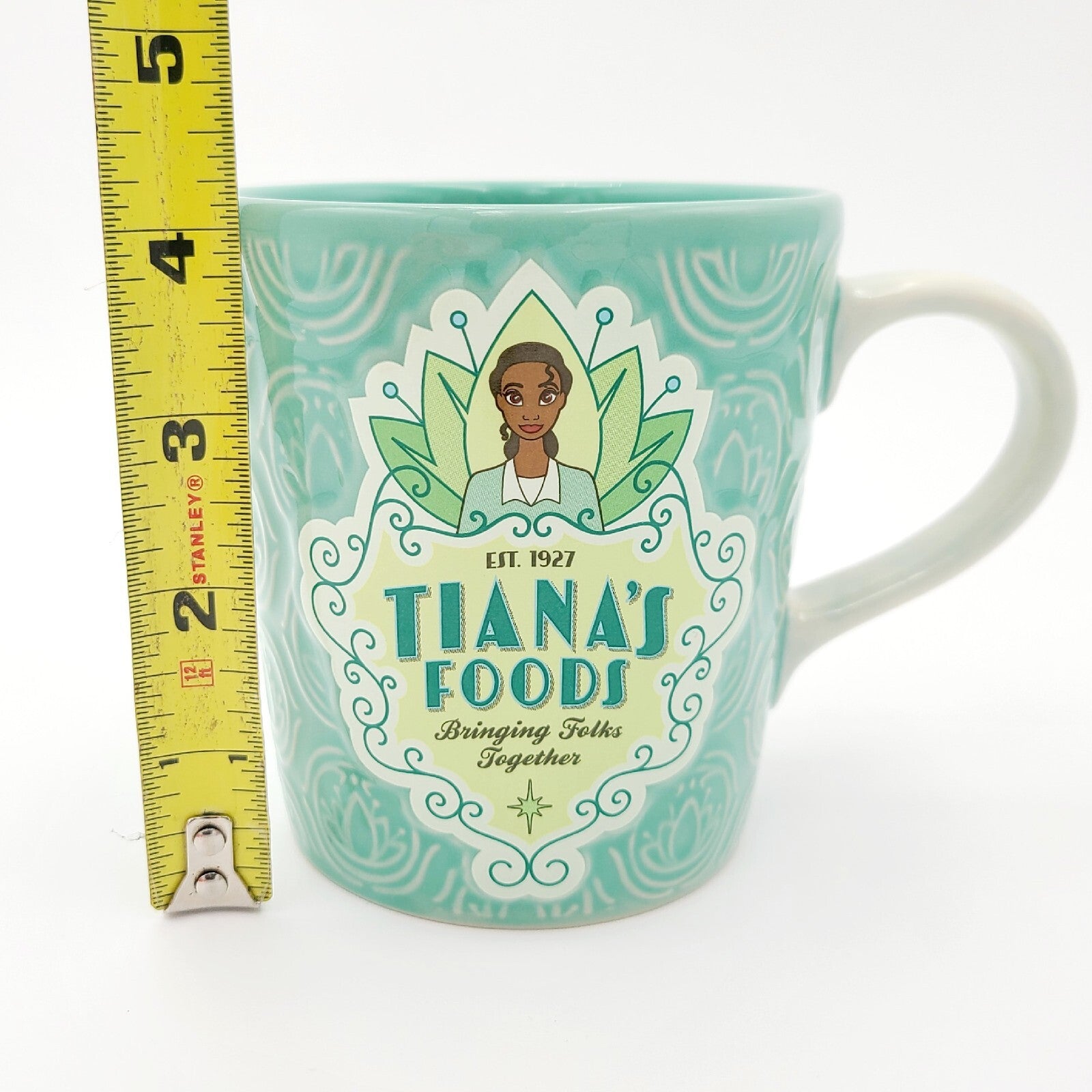2024 Disney Parks Tiana’s Bayou Adventure Princess Tiana Ceramic Coffee Mug New