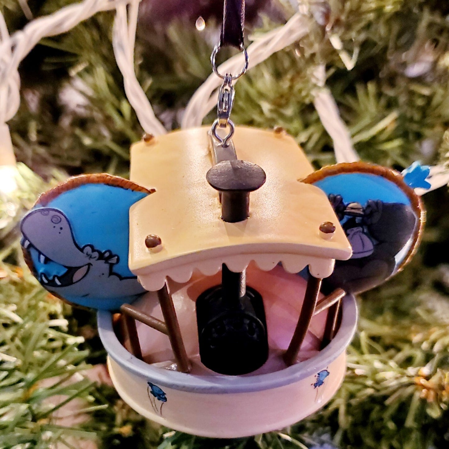 2022 Disney Parks Jungle Cruise Skipper Mickey Mouse Ear Hat Christmas Ornament
