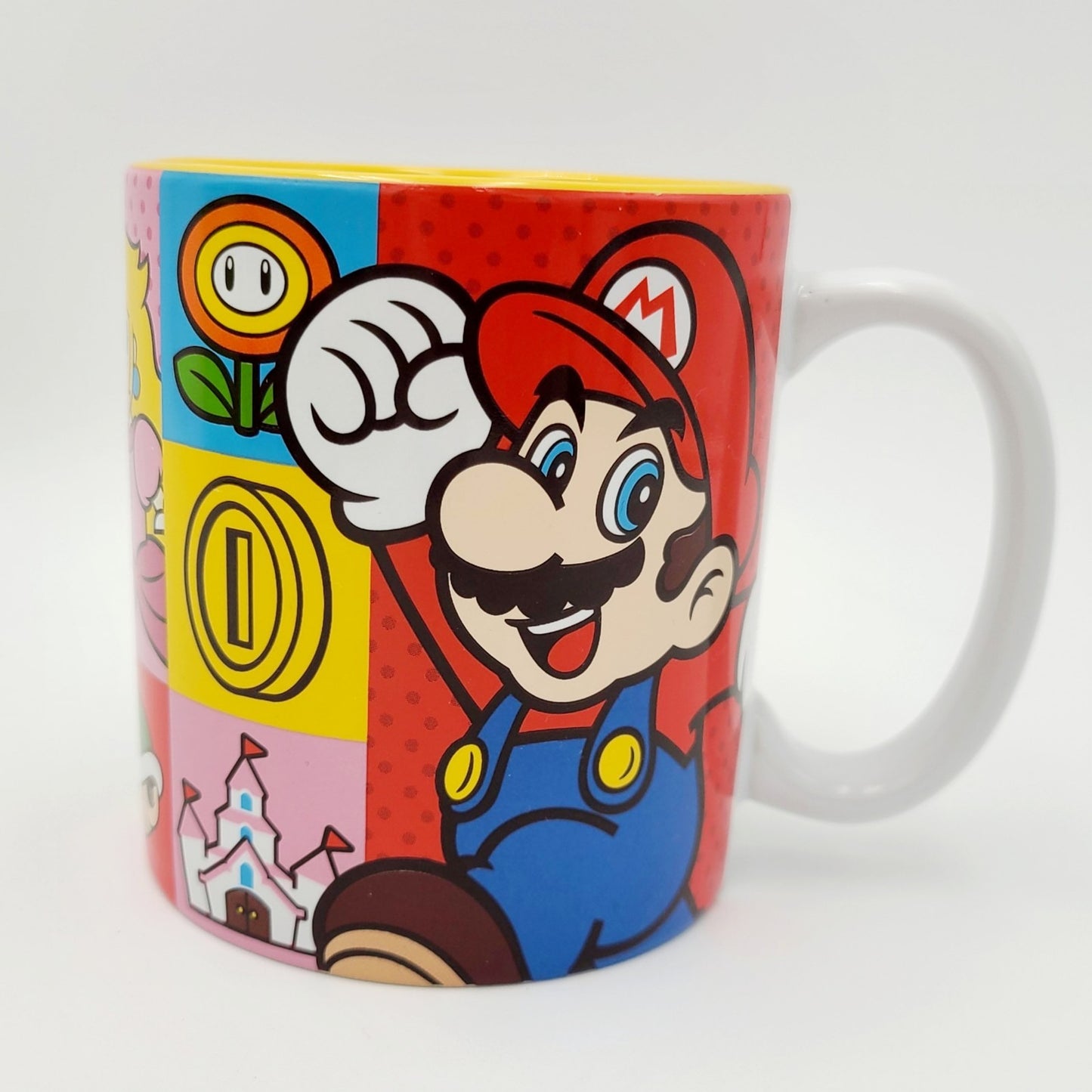 Universal Studios EPIC Super Nintendo World Multi Character Mug Cup Mario Toad