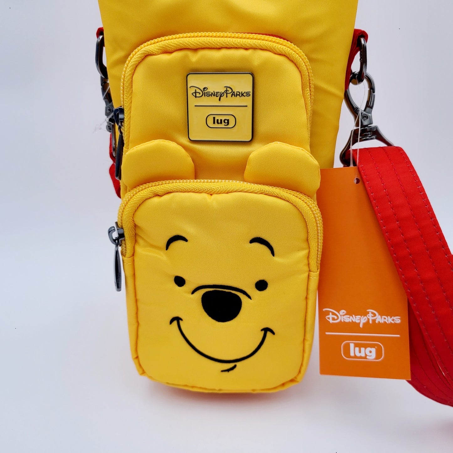 New 2025 Disney Parks Lug Huggie Bag Water Bottle Holder Winnie The Pooh Yellow