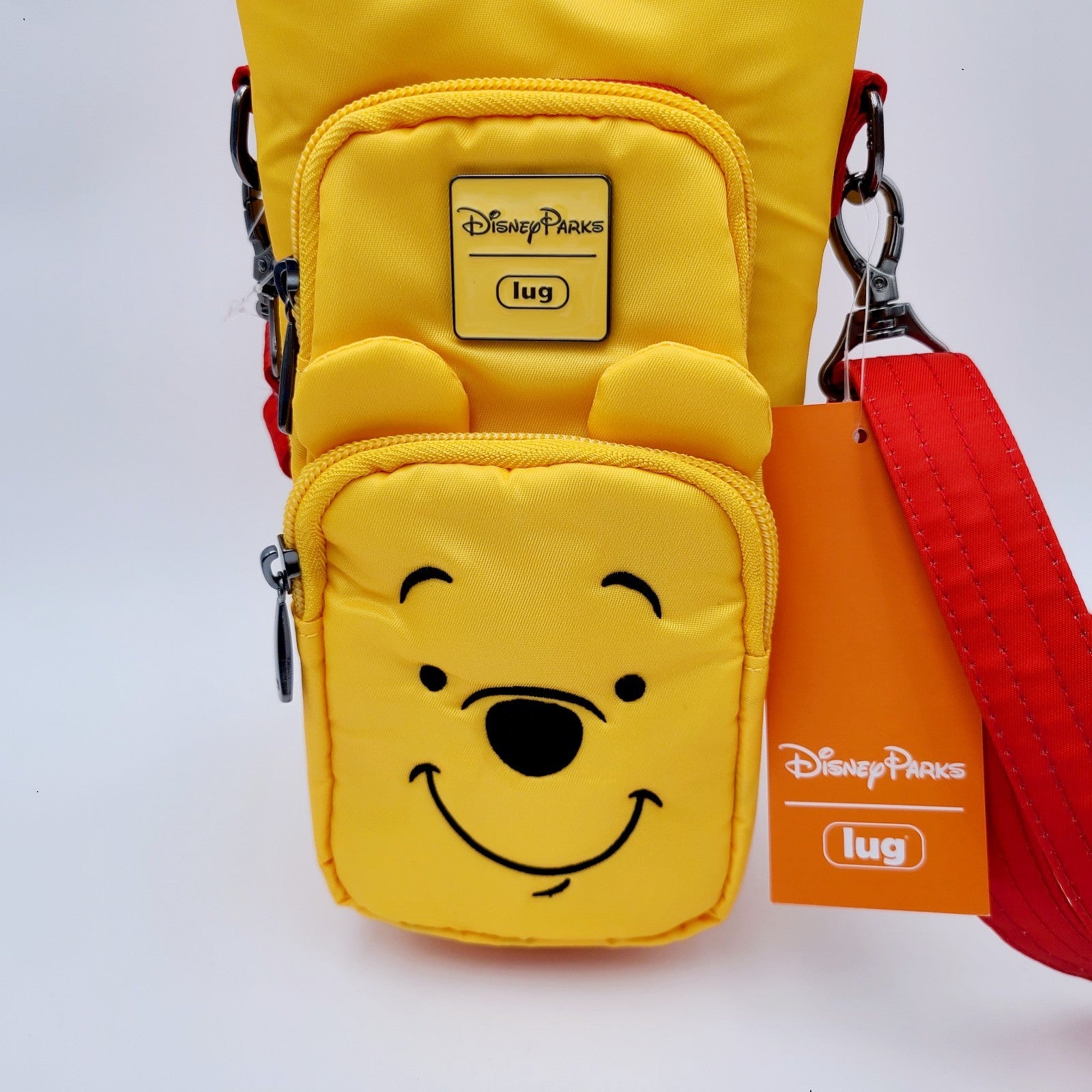 New 2025 Disney Parks Lug Huggie Bag Water Bottle Holder Winnie The Pooh Yellow