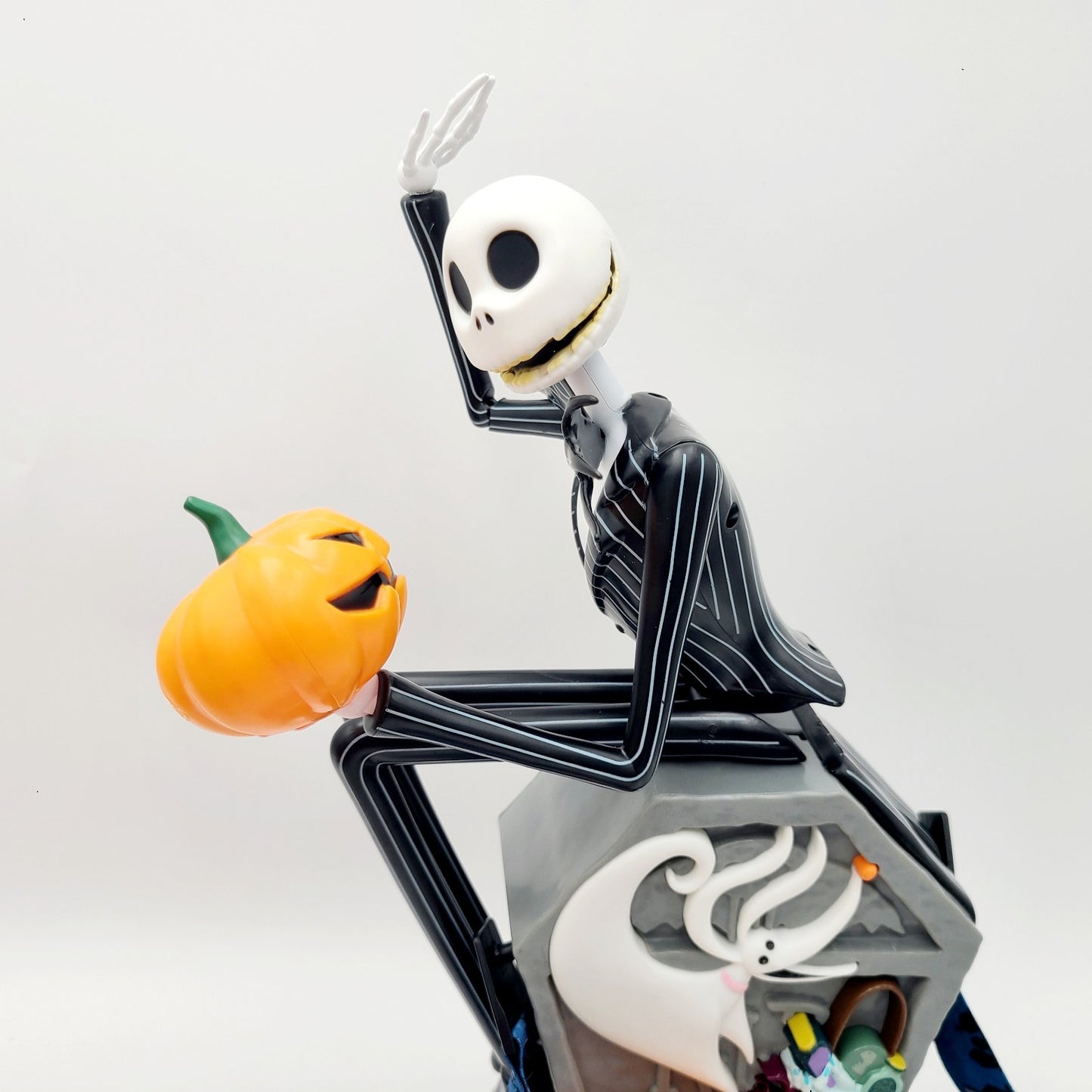 Disney Parks Jack Skellington Popcorn Bucket & Mayor Sipper Halloween Party set