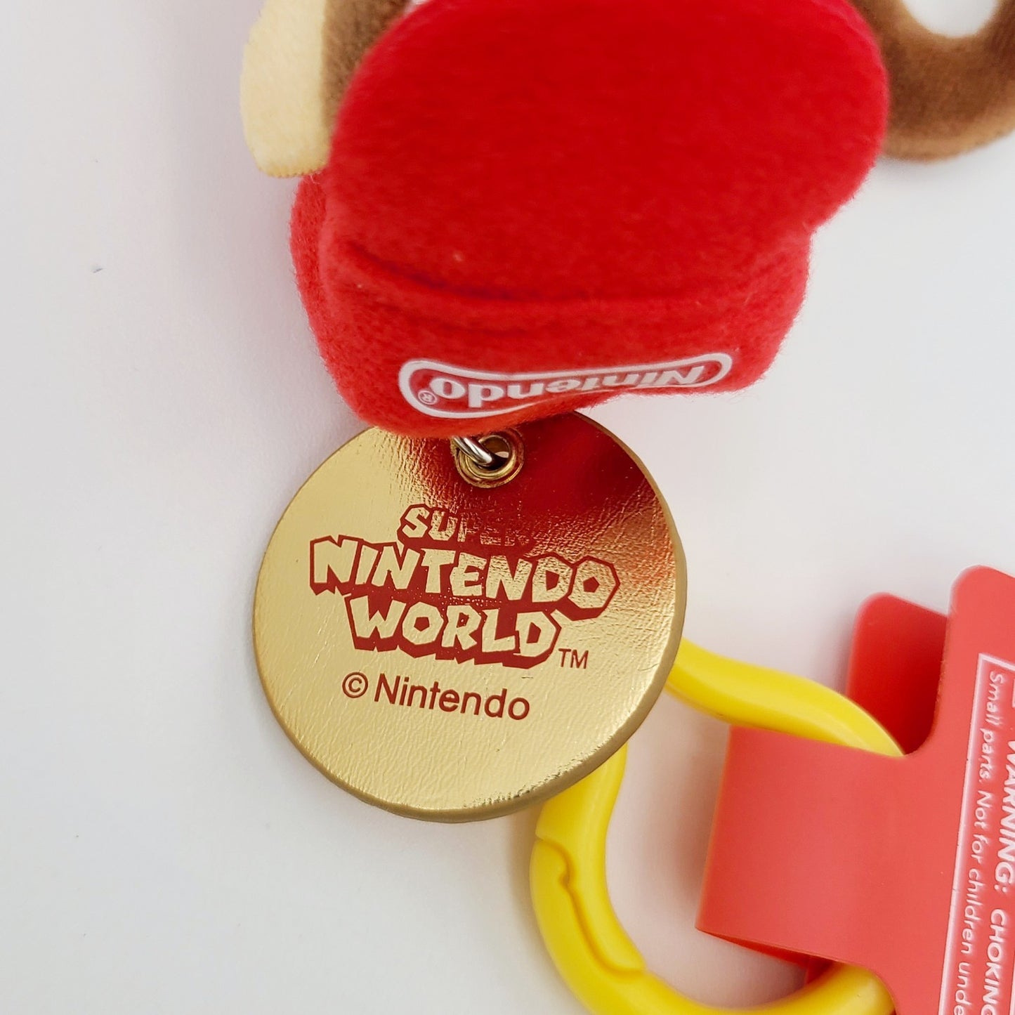 Diddy Kong Plush Keychain Universal Studios EPIC Universe Super Nintendo World