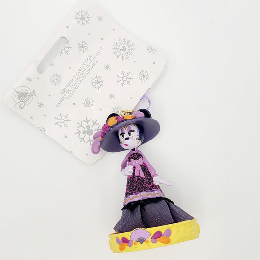 Disney Parks Mexico Celebration Christmas Ornament Minnie Mouse EPCOT NWT 2024
