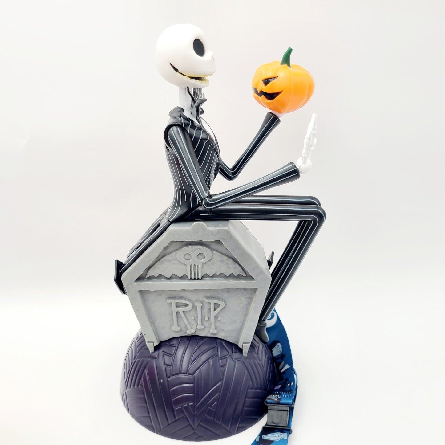 Disney Parks Jack Skellington Popcorn Bucket & Mayor Sipper Halloween Party set