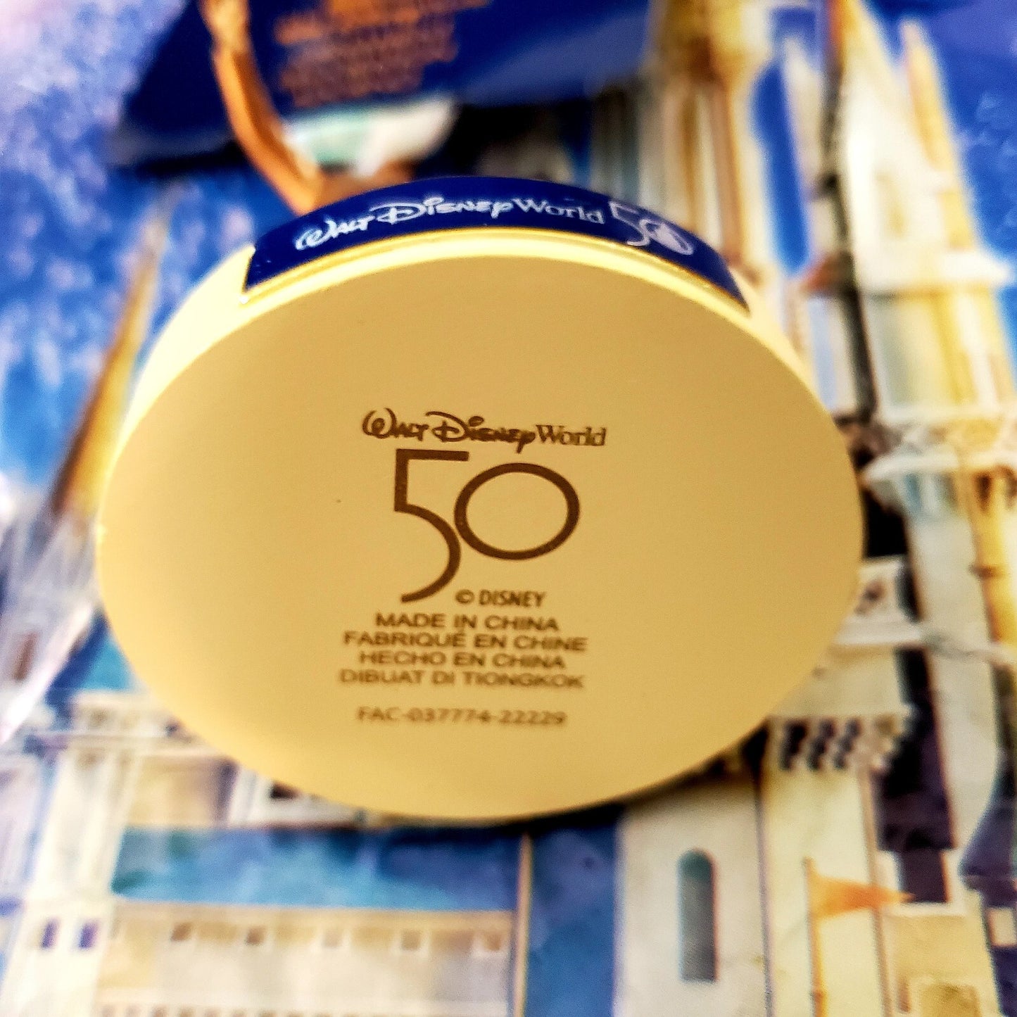 Walt Disney World Parks 50th Anniversary Partners Walt & Mickey Mouse Ornament