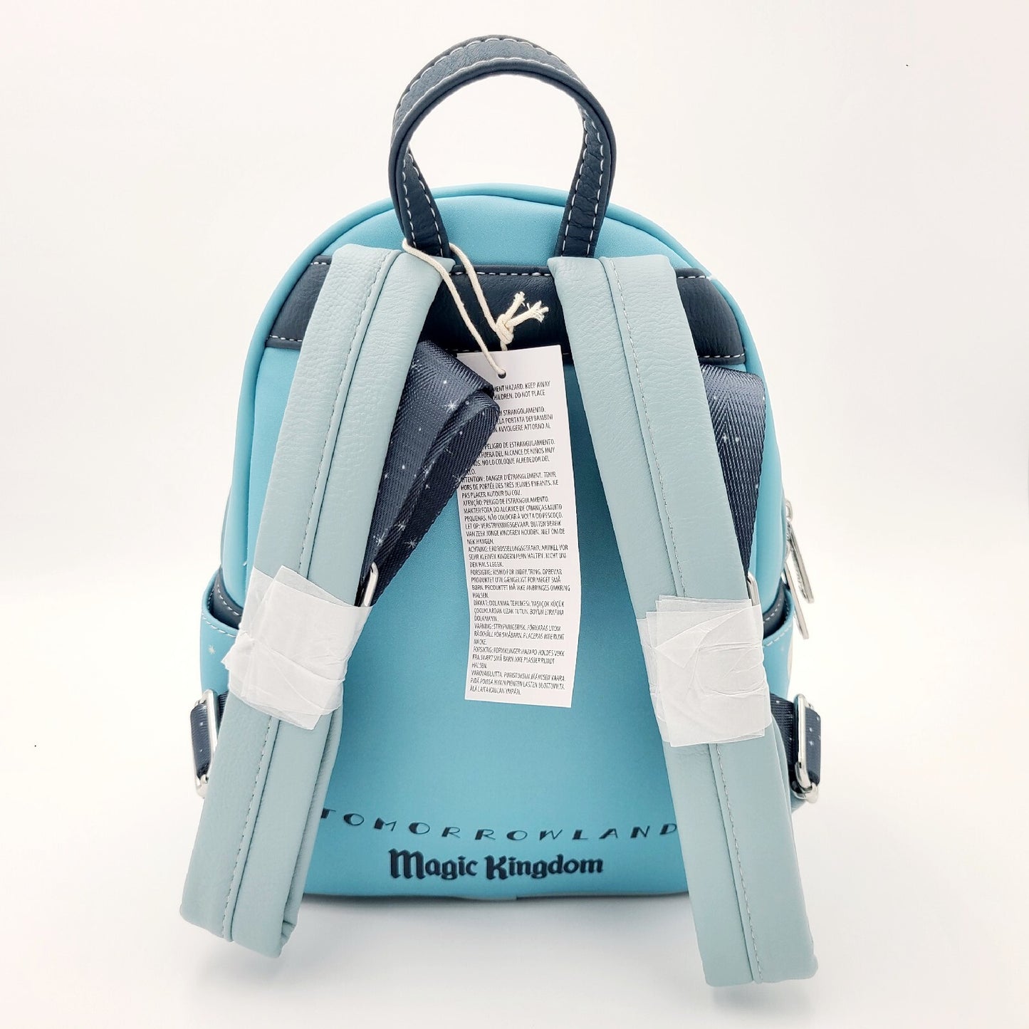 2024 Disney Parks Tomorrowland Space Mountain Peoplemover Loungefly Backpack NEW