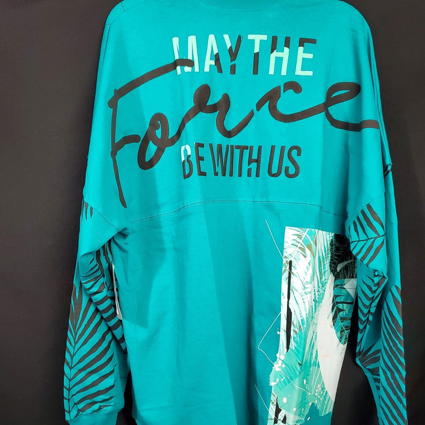 LARGE Disney Park May The 4th Star Wars Galaxy's Edge Rebel Leader Spirit Jersey