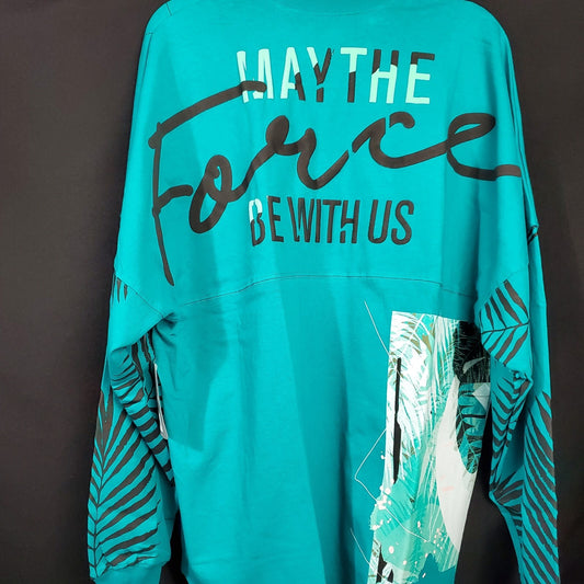 LARGE Disney Park May The 4th Star Wars Galaxy's Edge Rebel Leader Spirit Jersey