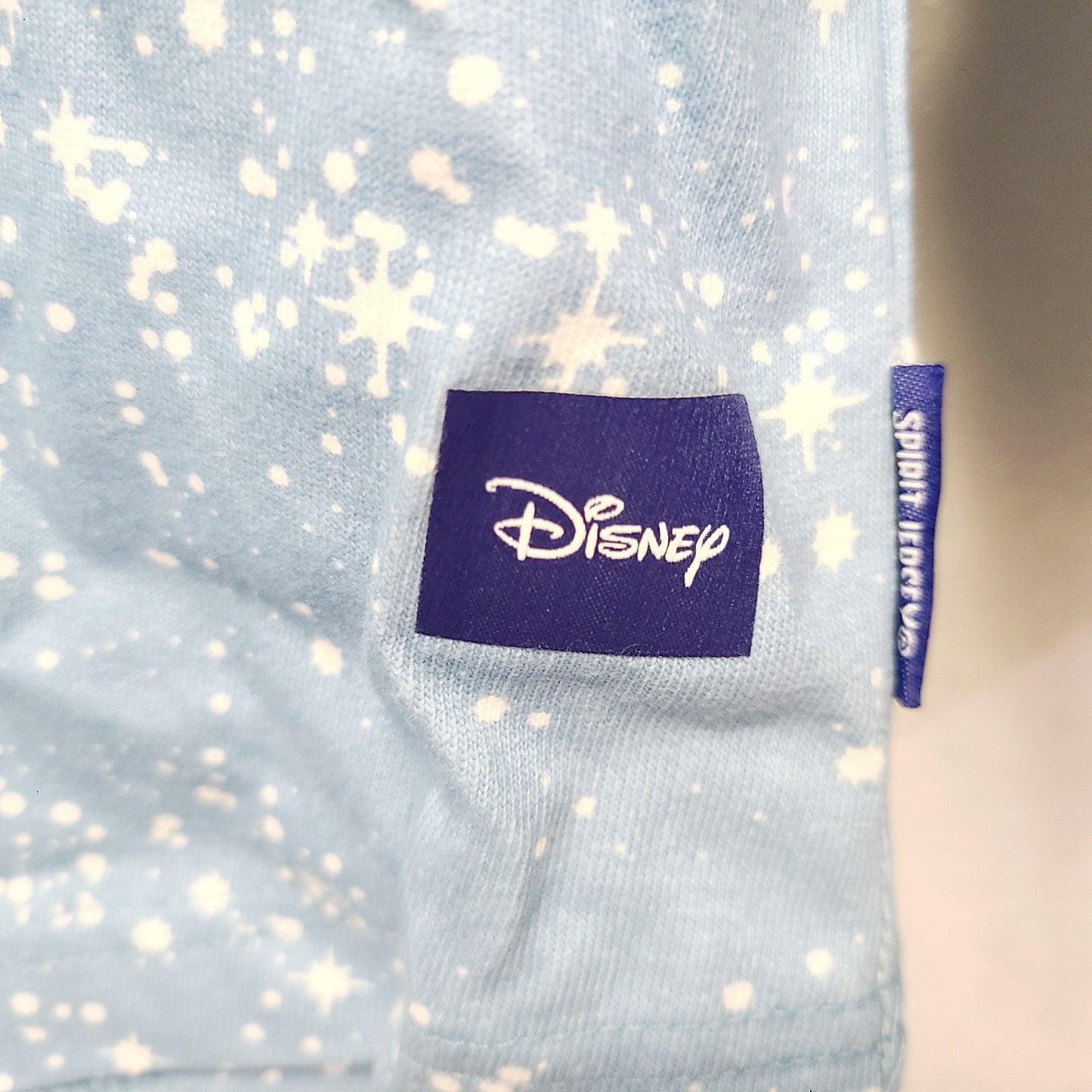 LARGE Walt Disney World Parks Magic Kingdom Tomorrowland Spirit Jersey TRON New