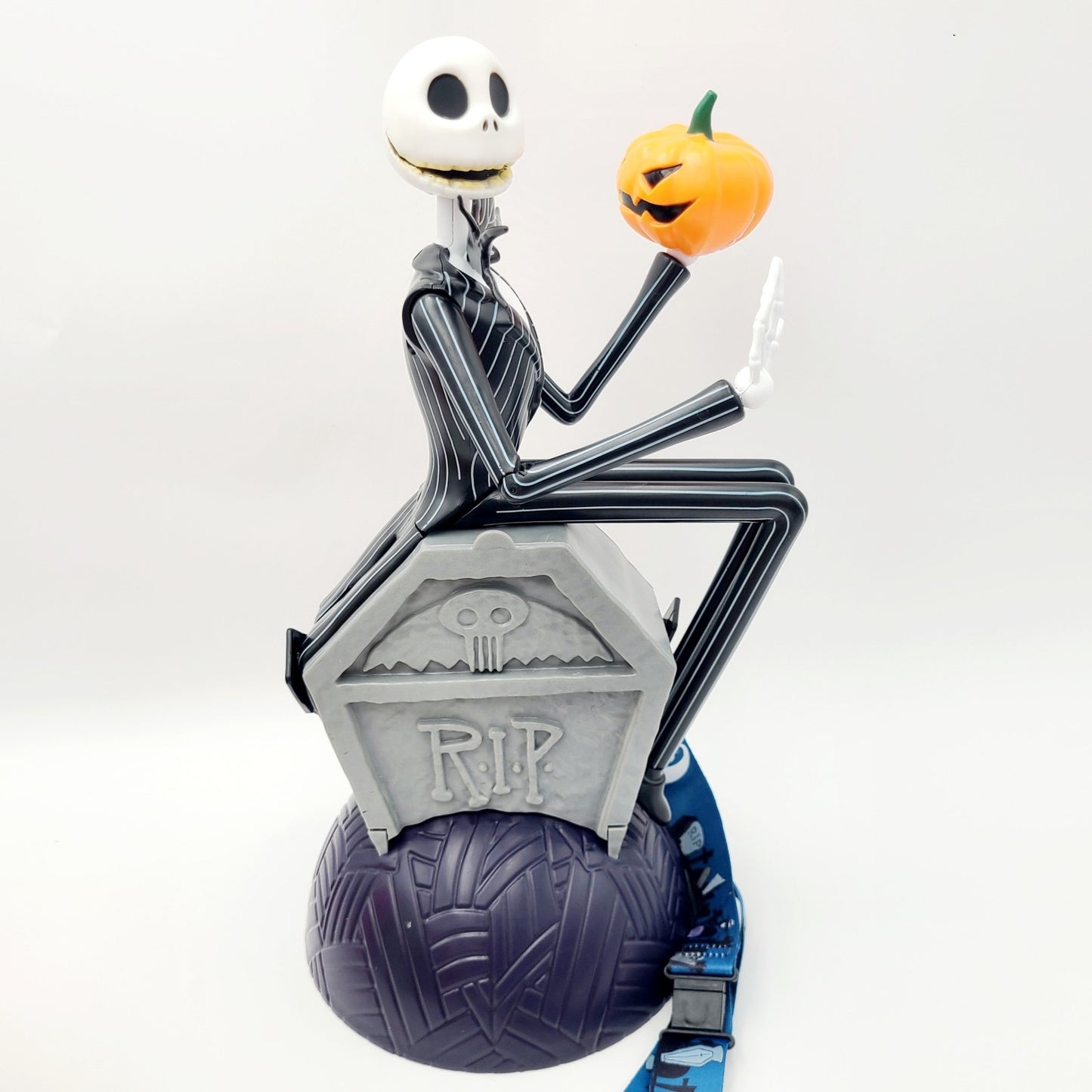 Disney Parks Jack Skellington Popcorn Bucket & Mayor Sipper Halloween Party set