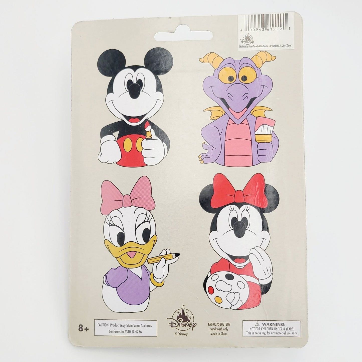NEW Disney Parks 2022 EPCOT Festival of the Arts Brush Paint Figure Minnie Mouse