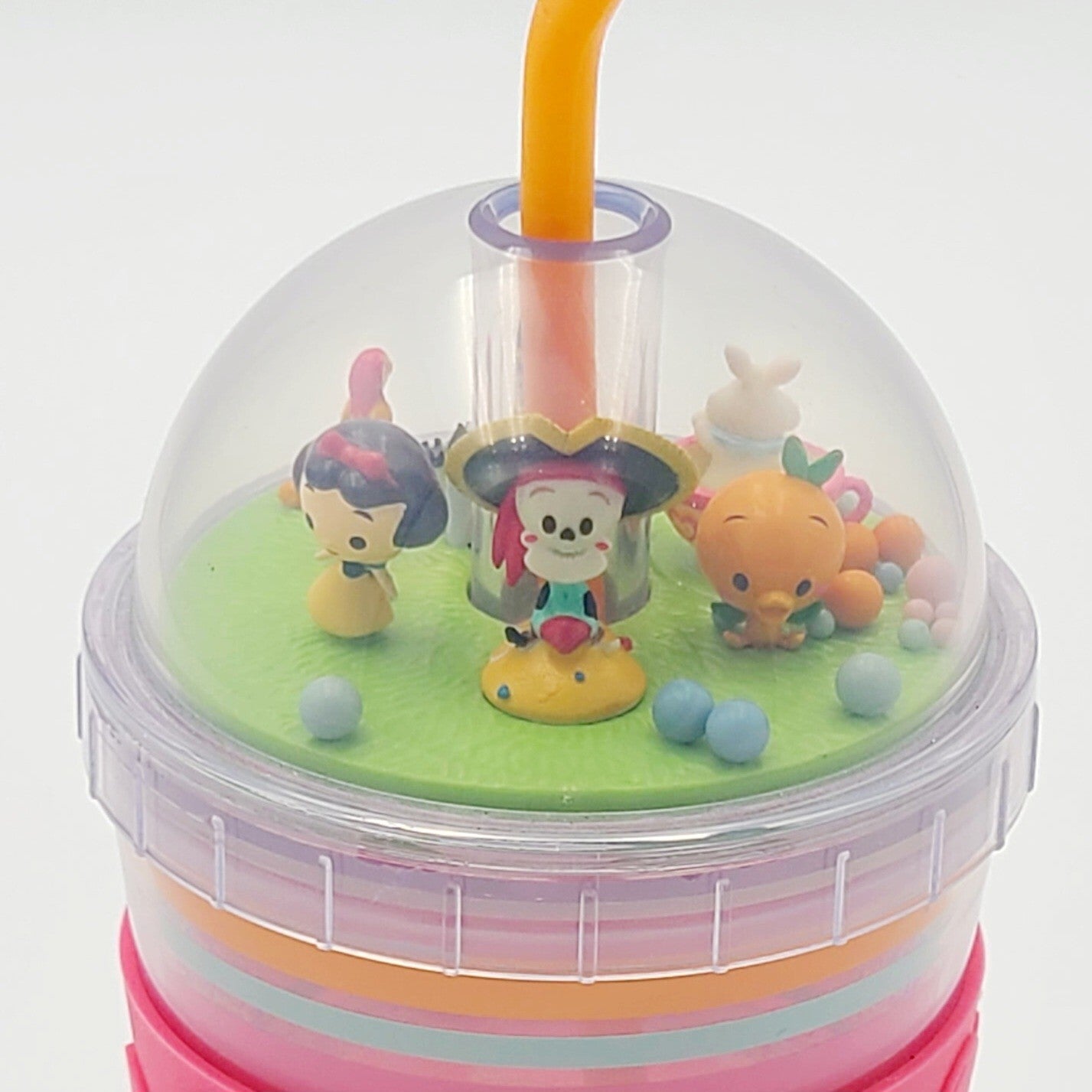 Disney Parks Kingdom of Cute Tumbler Cup Orange Bird Castle Tiki Jerrod Maruyama