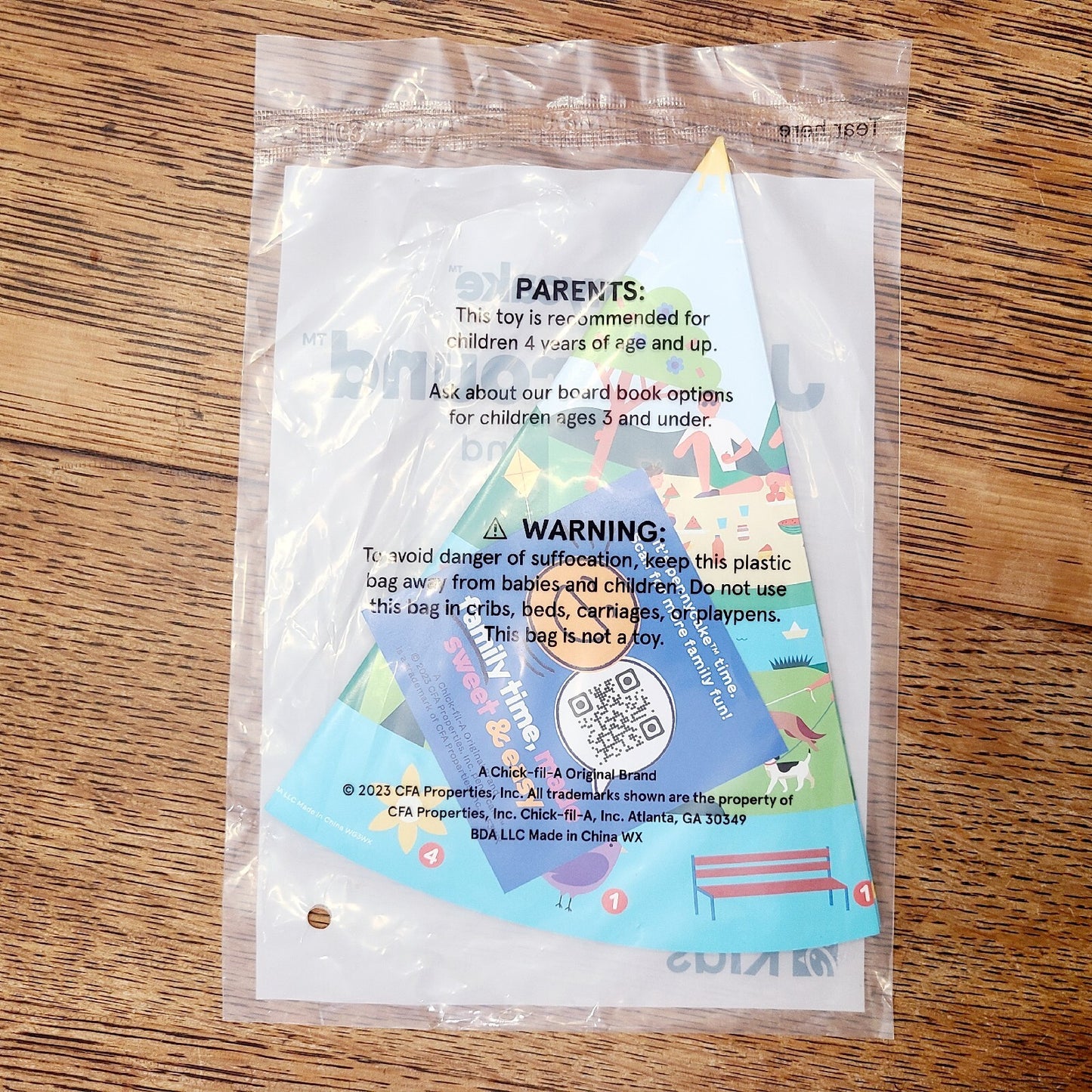 2023 Chick-fil-A Kids Meal Activity, Penycake JoinAround Seek & Find "Park" CFA