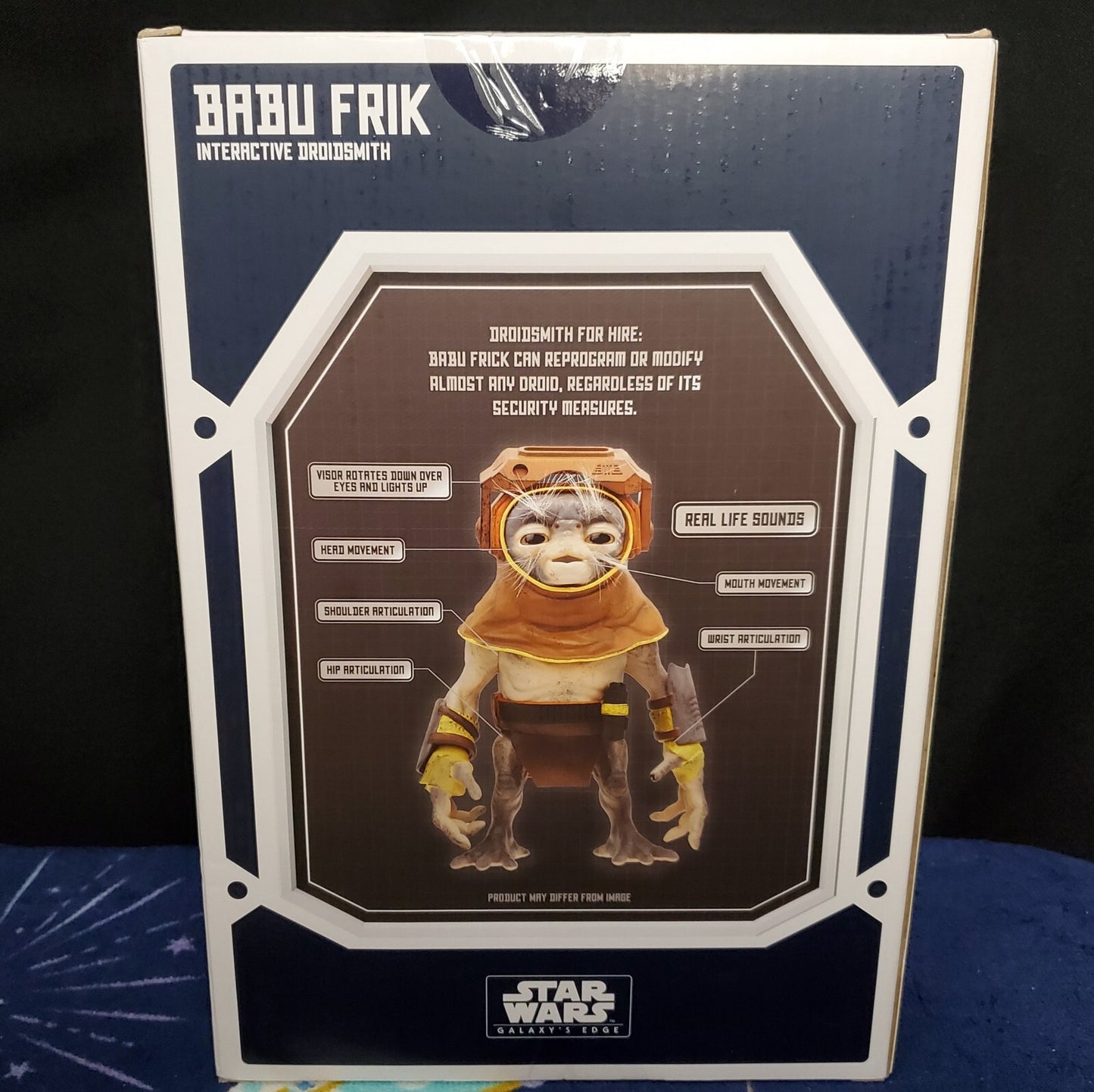 2022 Disney Star Wars Galaxy’s Edge Droid Depot Babu Frik Interactive Droidsmith