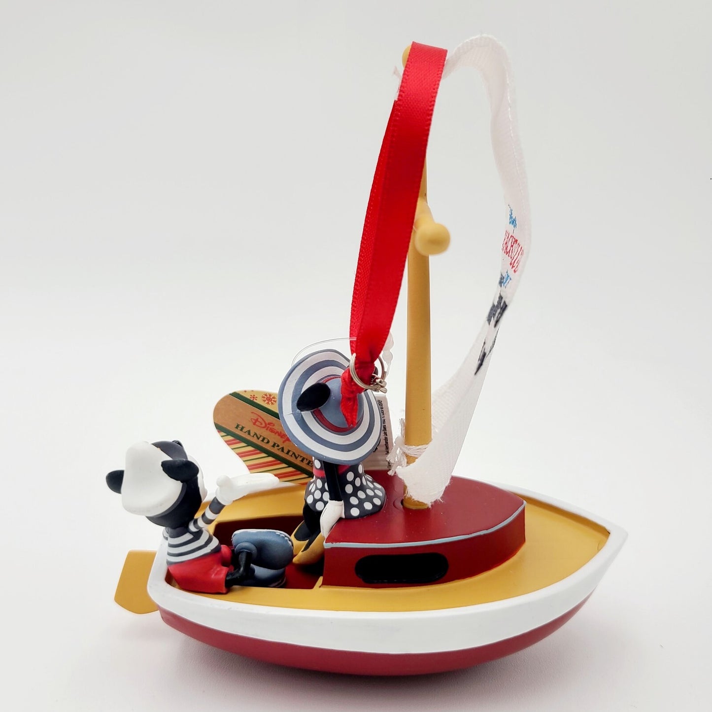 NEW Disney Parks WDW Yacht Club Resort Mickey Minnie Christmas Ornament 2024