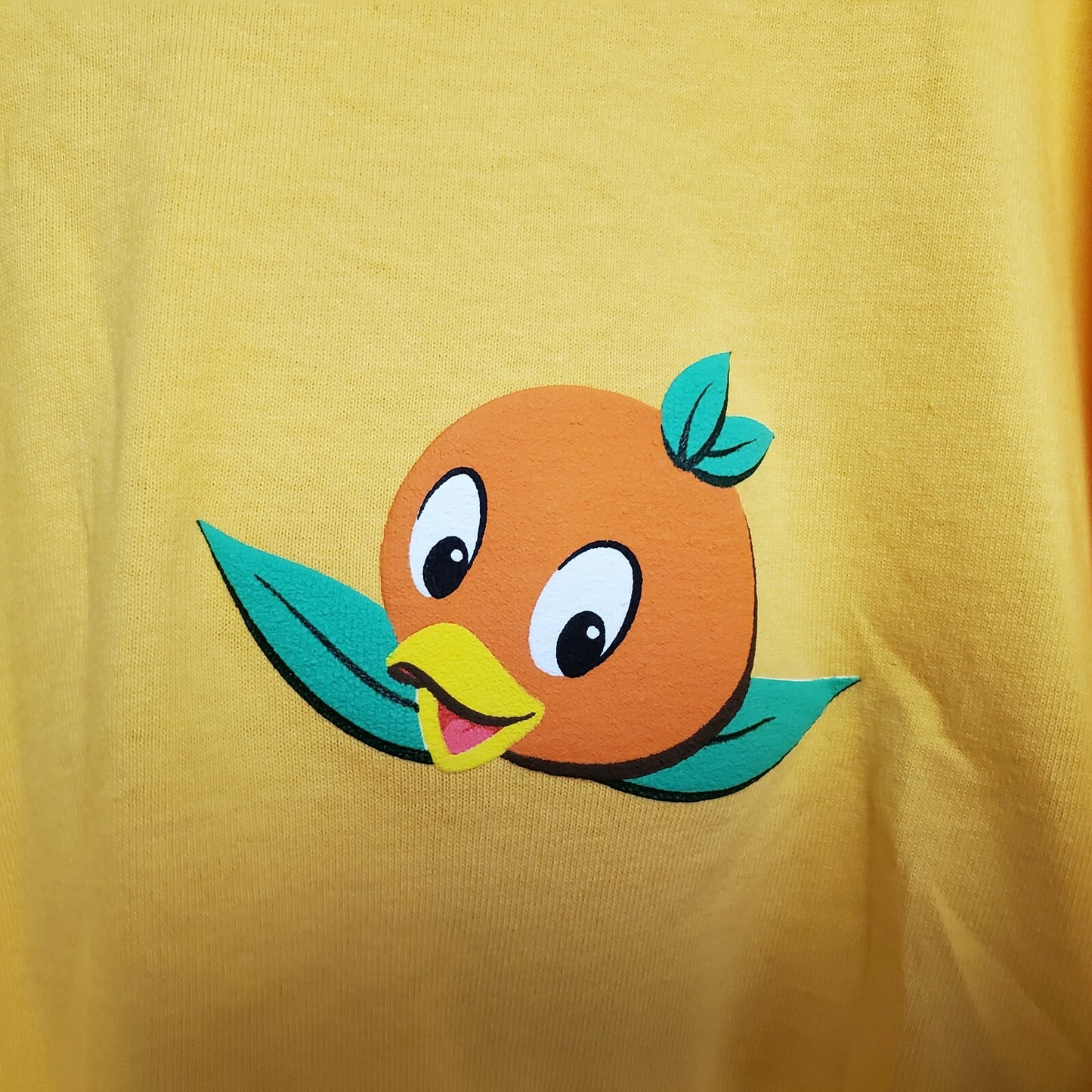 MEDIUM Disney Park 2022 EPCOT Flower Garden Festival Orange Bird Spirit Jersey