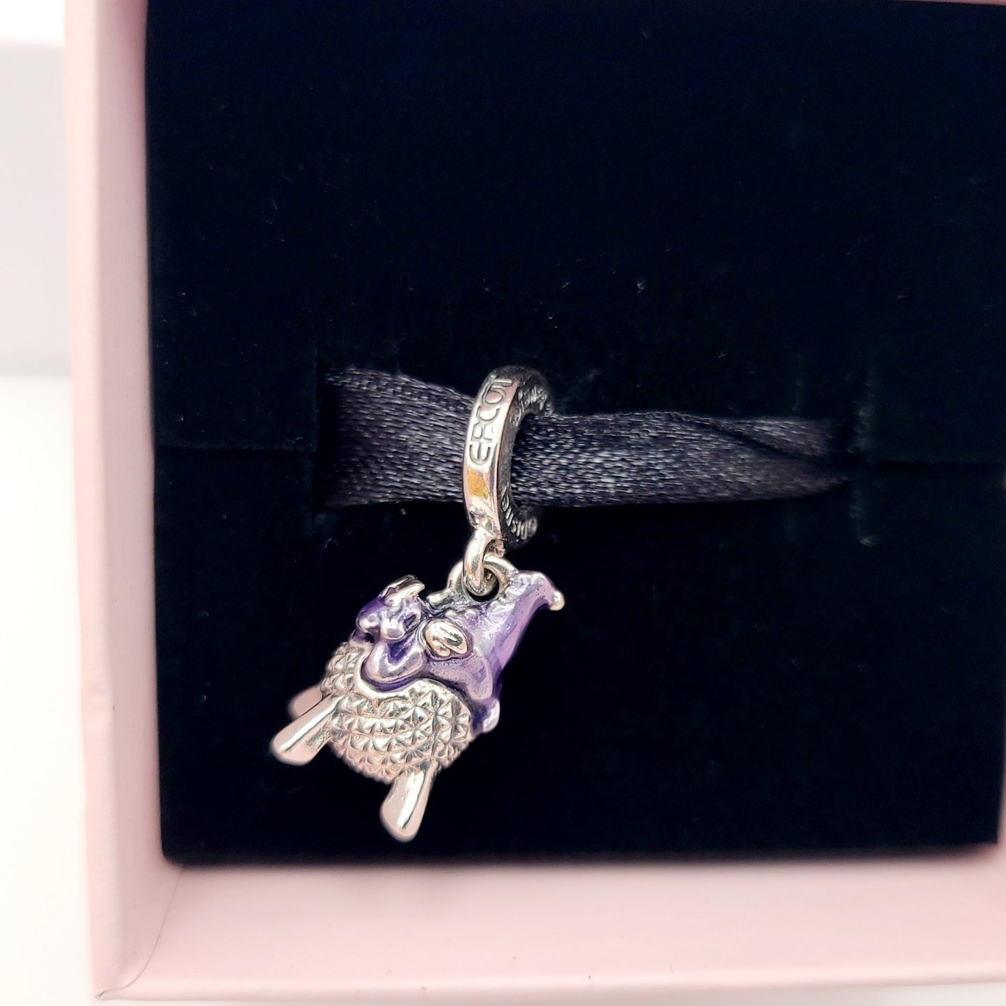 2024 Disney World Parks EPCOT Figment Pandora Charm Spaceship Earth Jewelry WDW