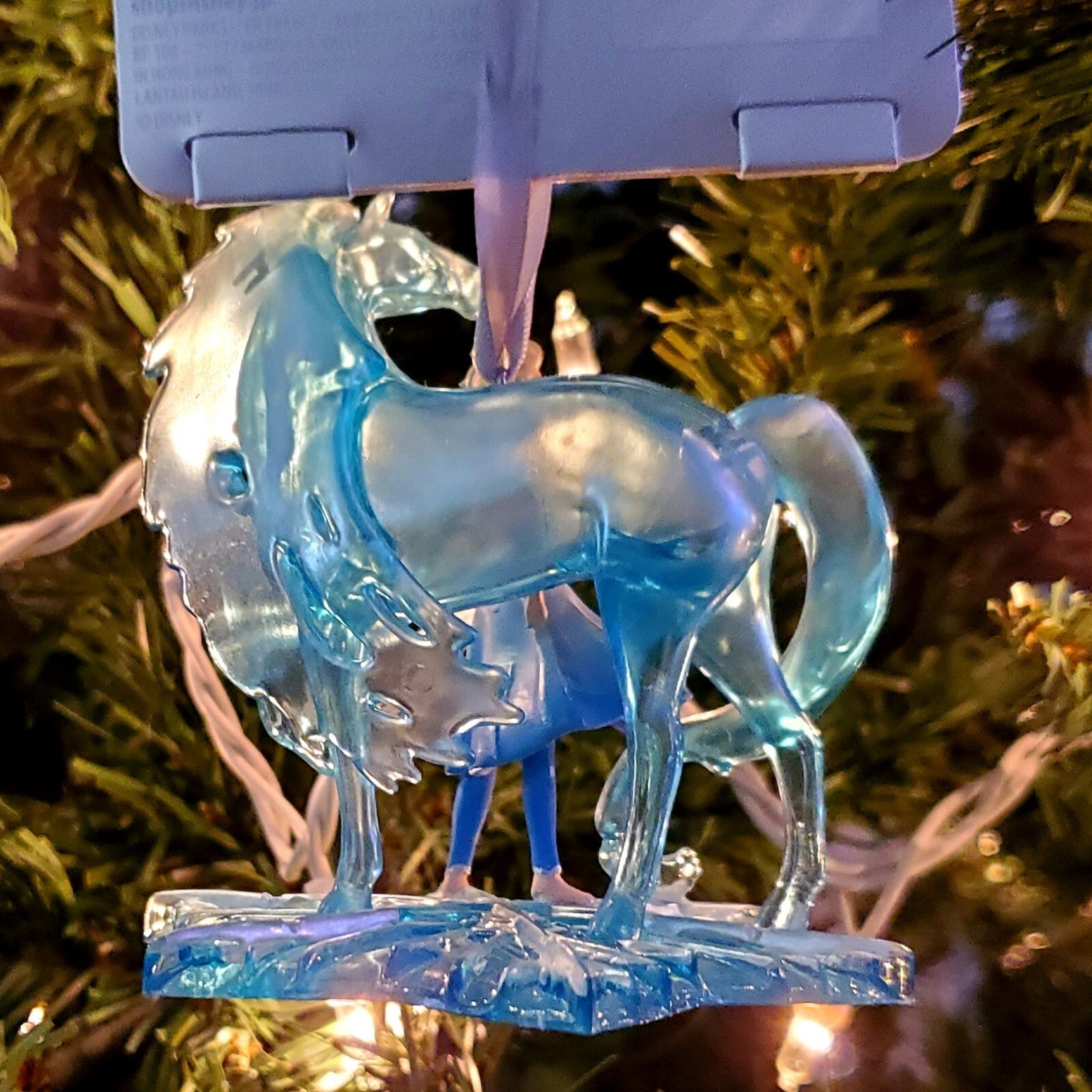 Disney Parks Elsa and Nokk Ornament Fairytale Moments Sketchbook Ornament-Frozen