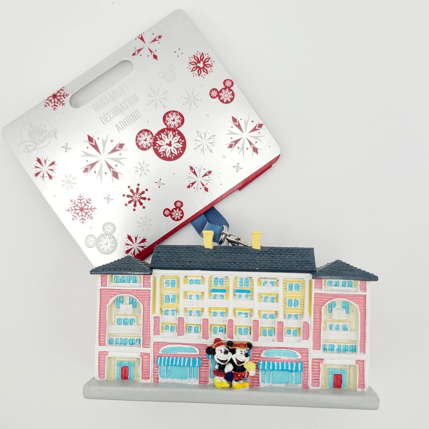 2025 Disney World Parks Boardwalk Resort Hotel Mickey Minnie Christmas Ornament