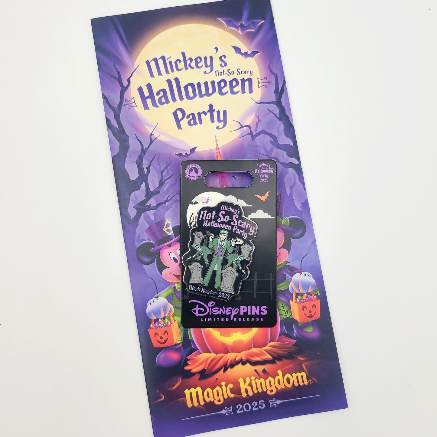 Disney Parks Grave Diggers Haunted Mansion Not So Scary Halloween Party Pin 2025