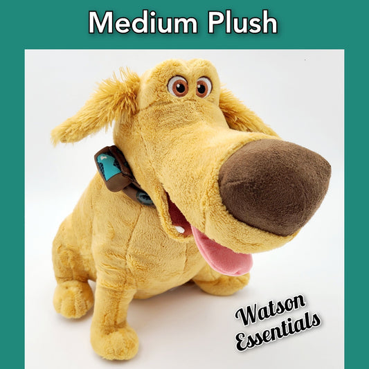 NEW Disney Parks Dug Dog Plush Medium 12" Sealed Pixar Movie UP