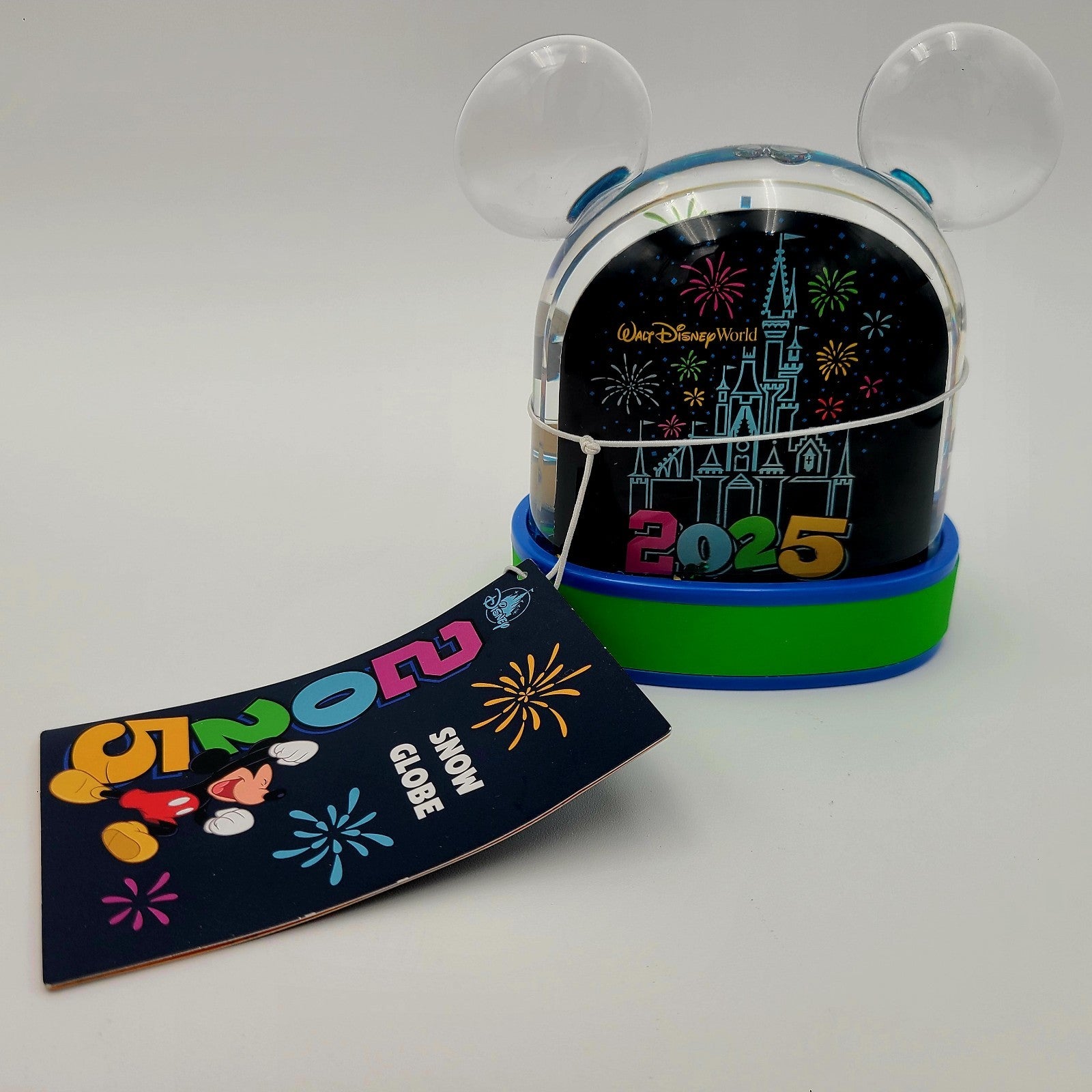 2025 Walt Disney World Parks Mickey & Friends Mini Plastic Water Snow Globe NEW