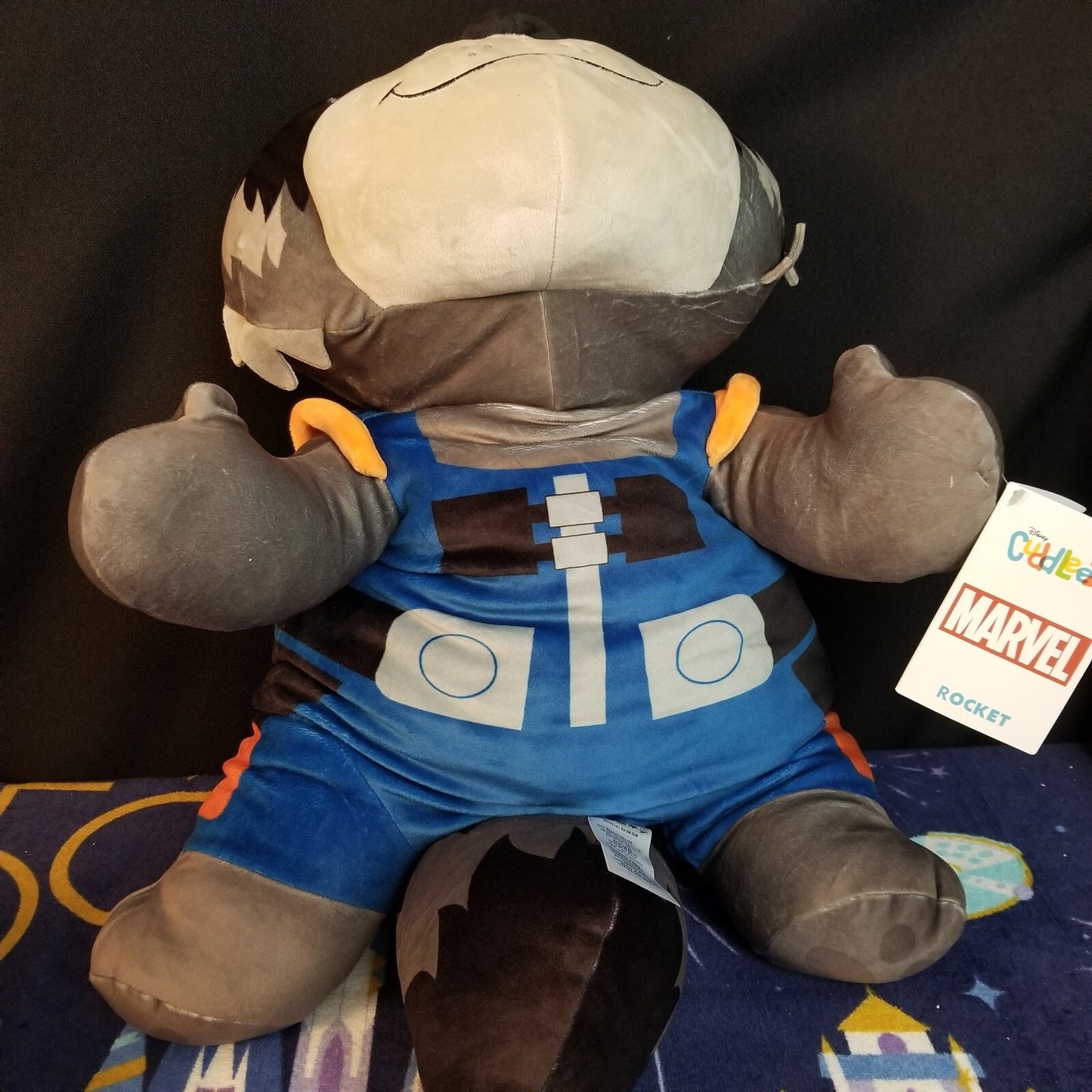 2023 Disney Park Sleeping Dream Rocket Guardians Marvel Cuddleez Large 25” Plush