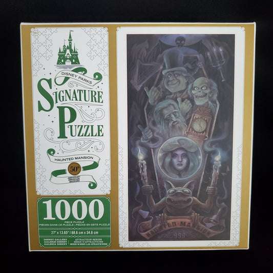 Disney Parks Signature Haunted Mansion 50th Anniversary 1000 Piece Puzzle Wilson