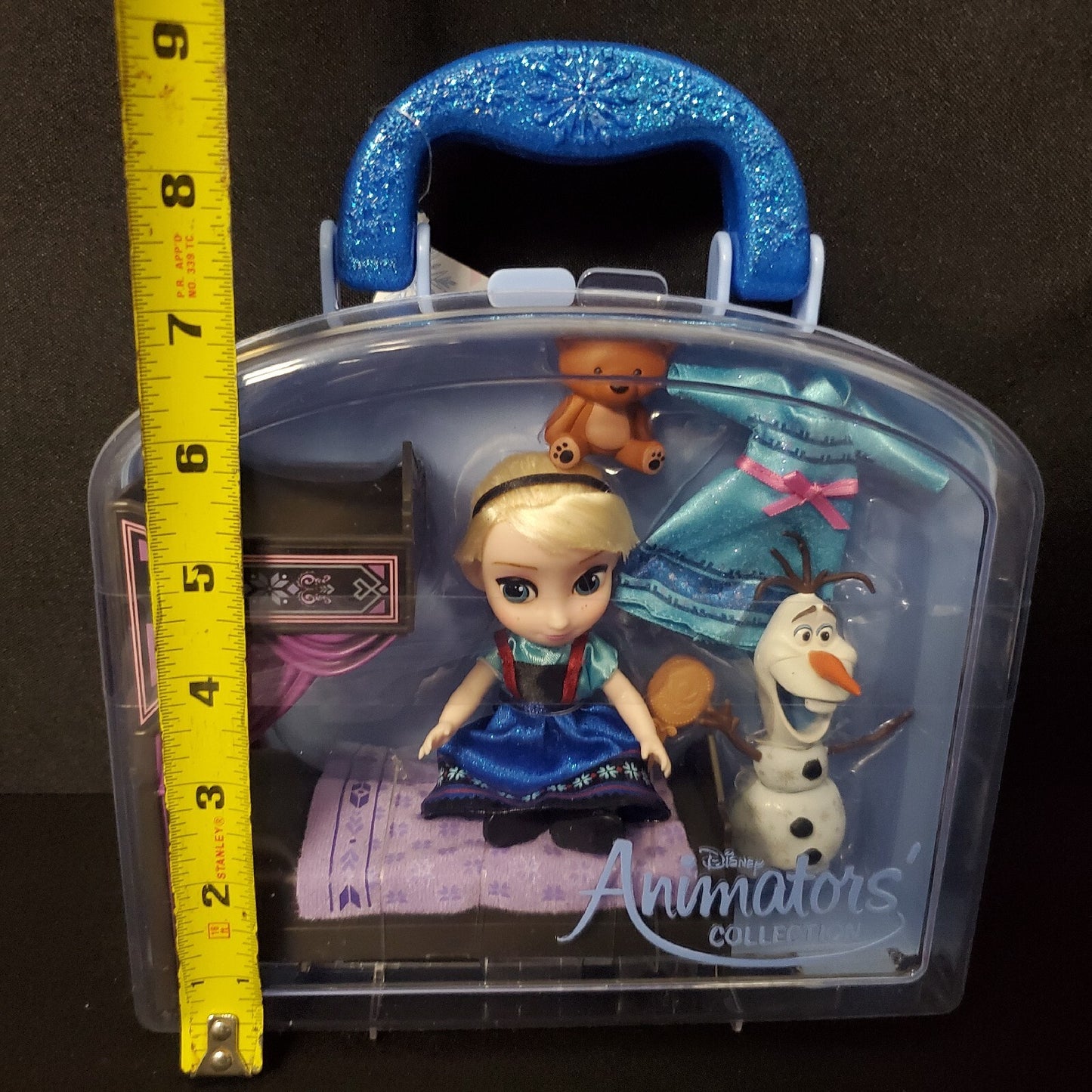 NEW Disney Park Animators' Collection Frozen Elsa Olaf Mini 5" Doll Play Toy Set
