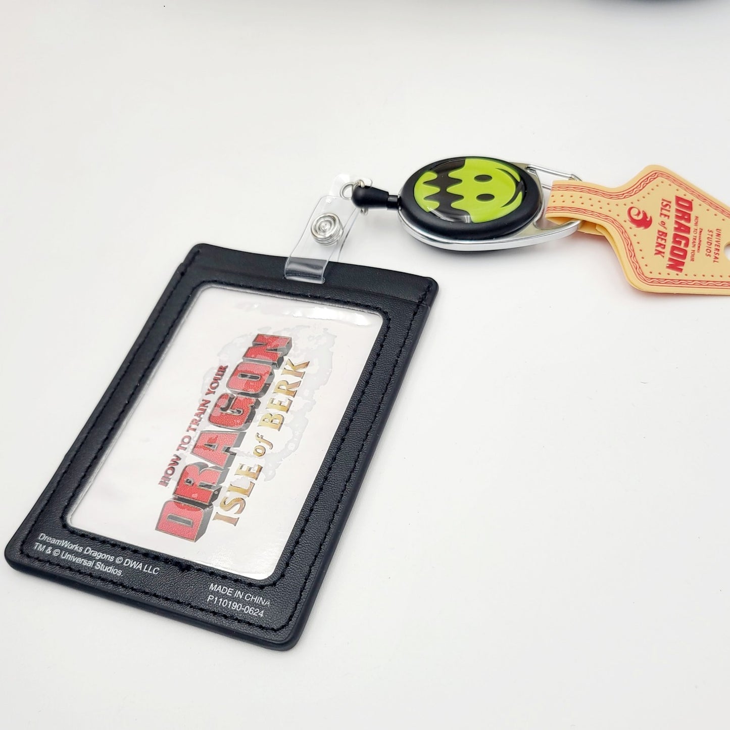 Universal Orlando Epic Universe How To Train Tour Dragon Toothless ID Badge Reel