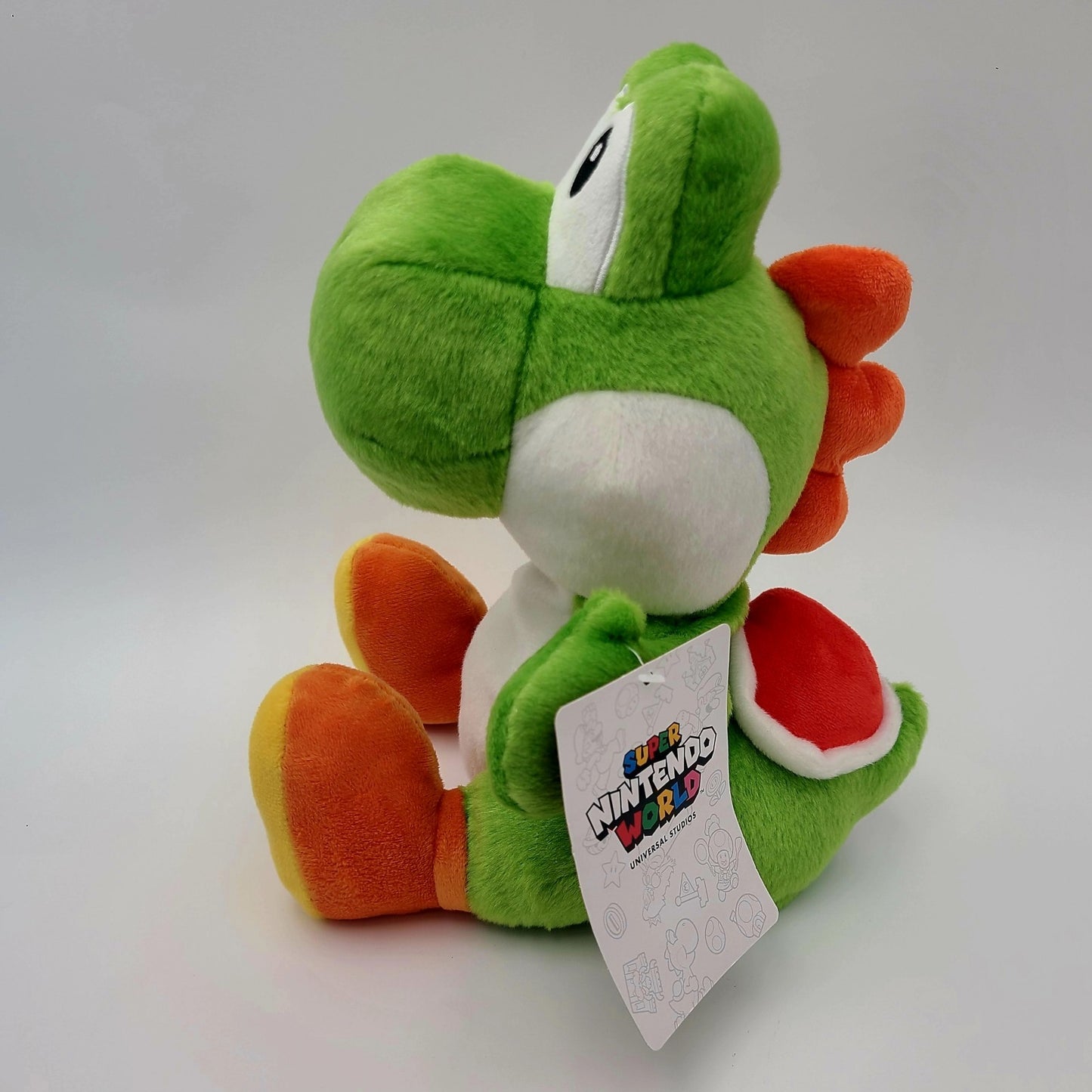Super Nintendo World 10" Yoshi Plush Hand Puppet Universal Studios Orlando Mario