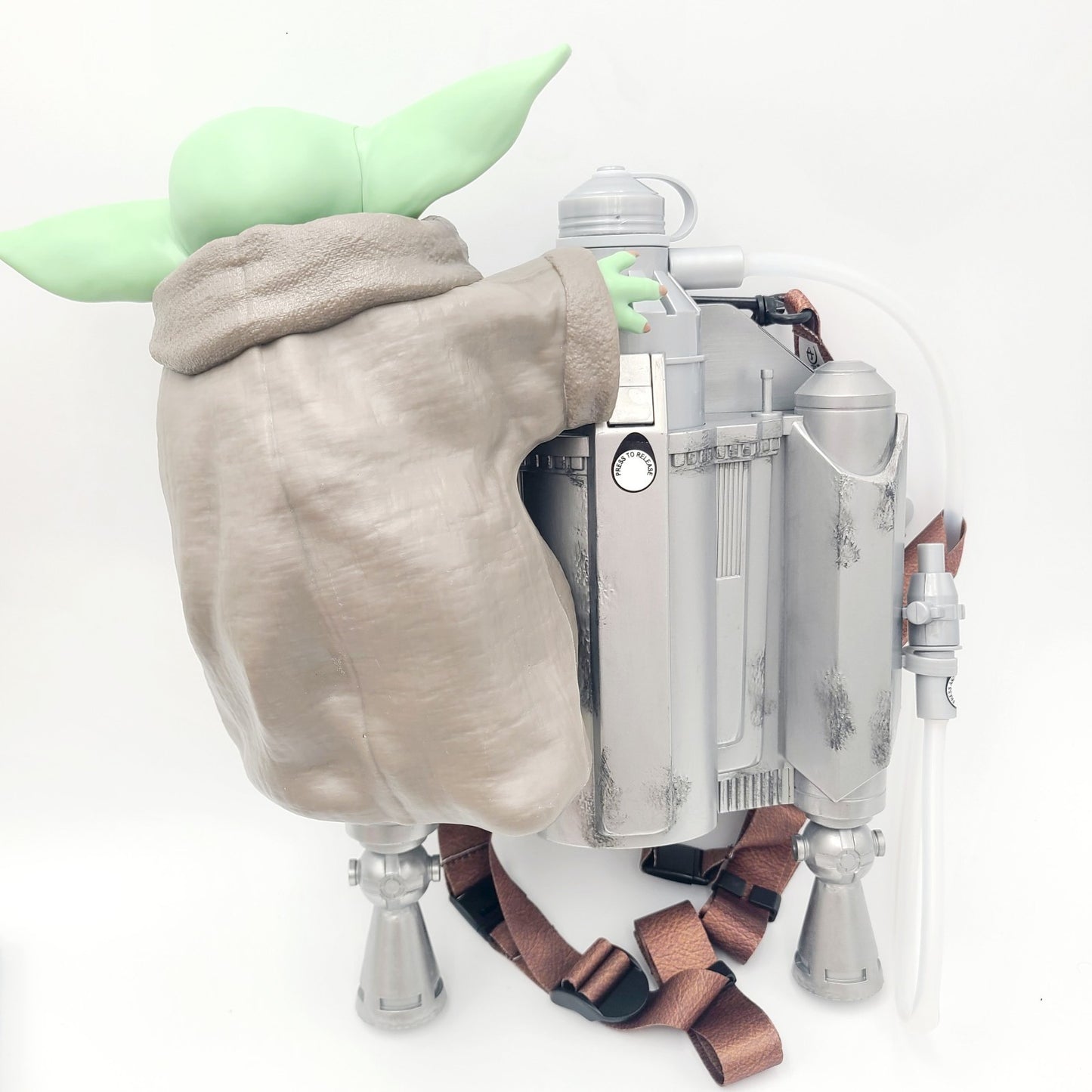 2026 Disney Parks Star Wars The Mandalorian & Grogu Wearable Jetpack Sipper Cup