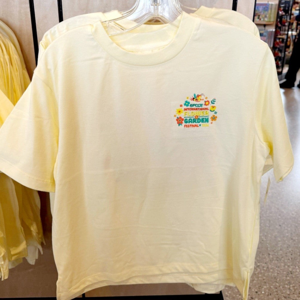 LARGE Disney Parks 2026 WDW Flower & Garden Festival Spike The Bee Shirt NEW