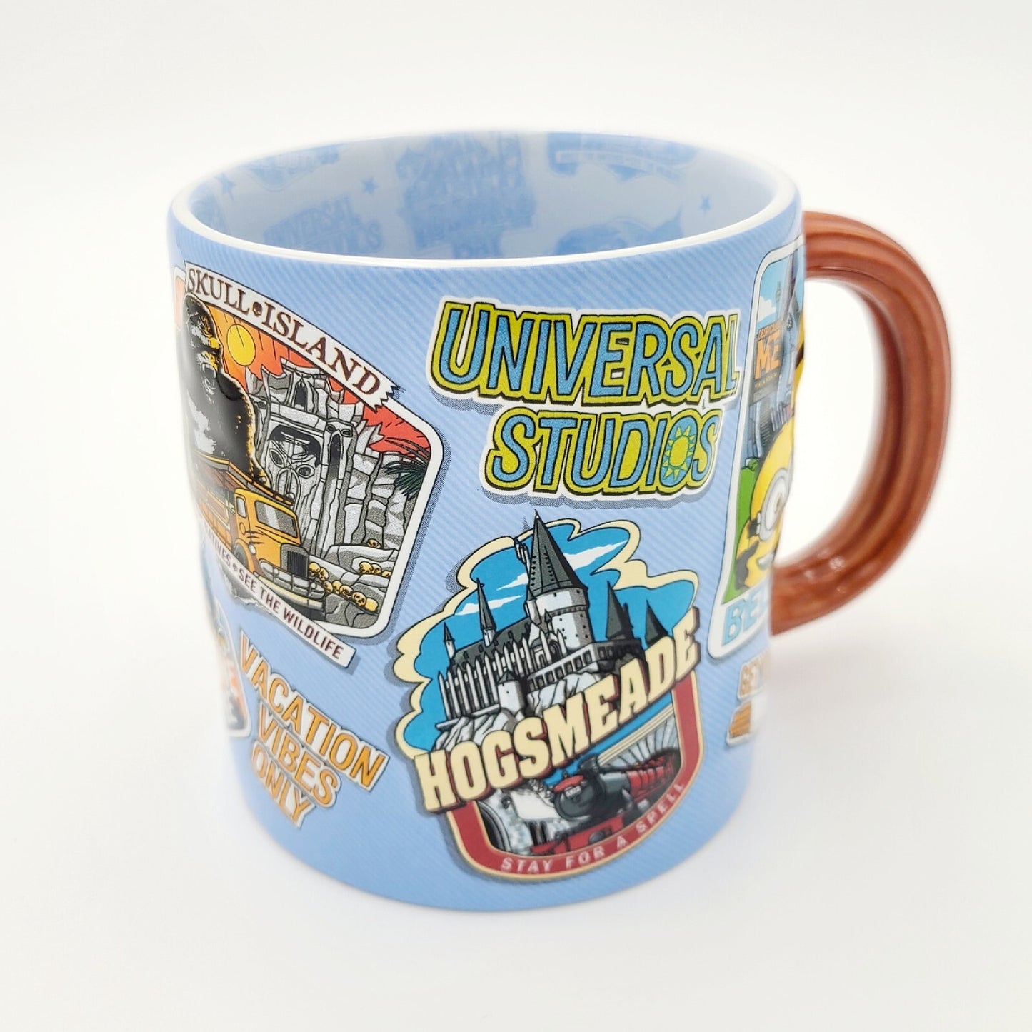 NEW Universal Studios Theme Park Coffee Mug Shows Rides Harry Potter Volcano Bay