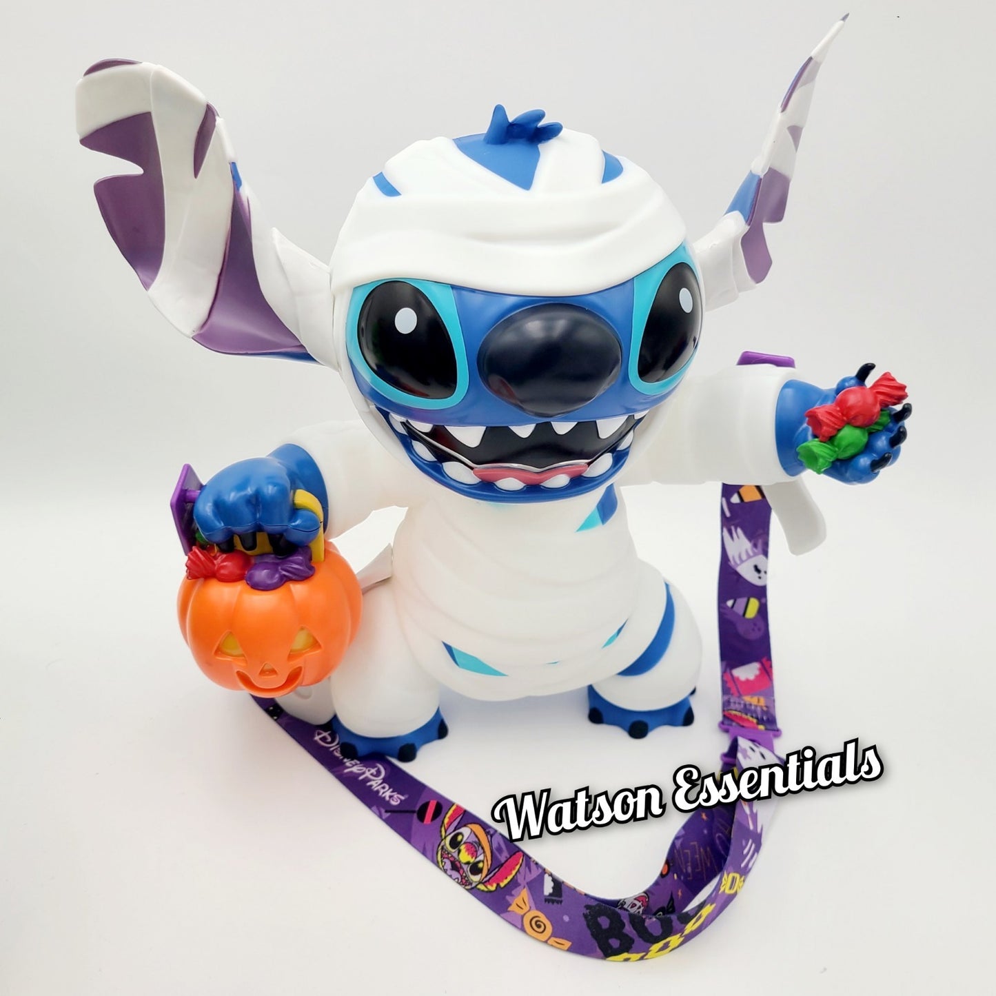 IN HAND 2025 Walt Disney World Parks Stitch Mummy Happy Halloween Popcorn Bucket