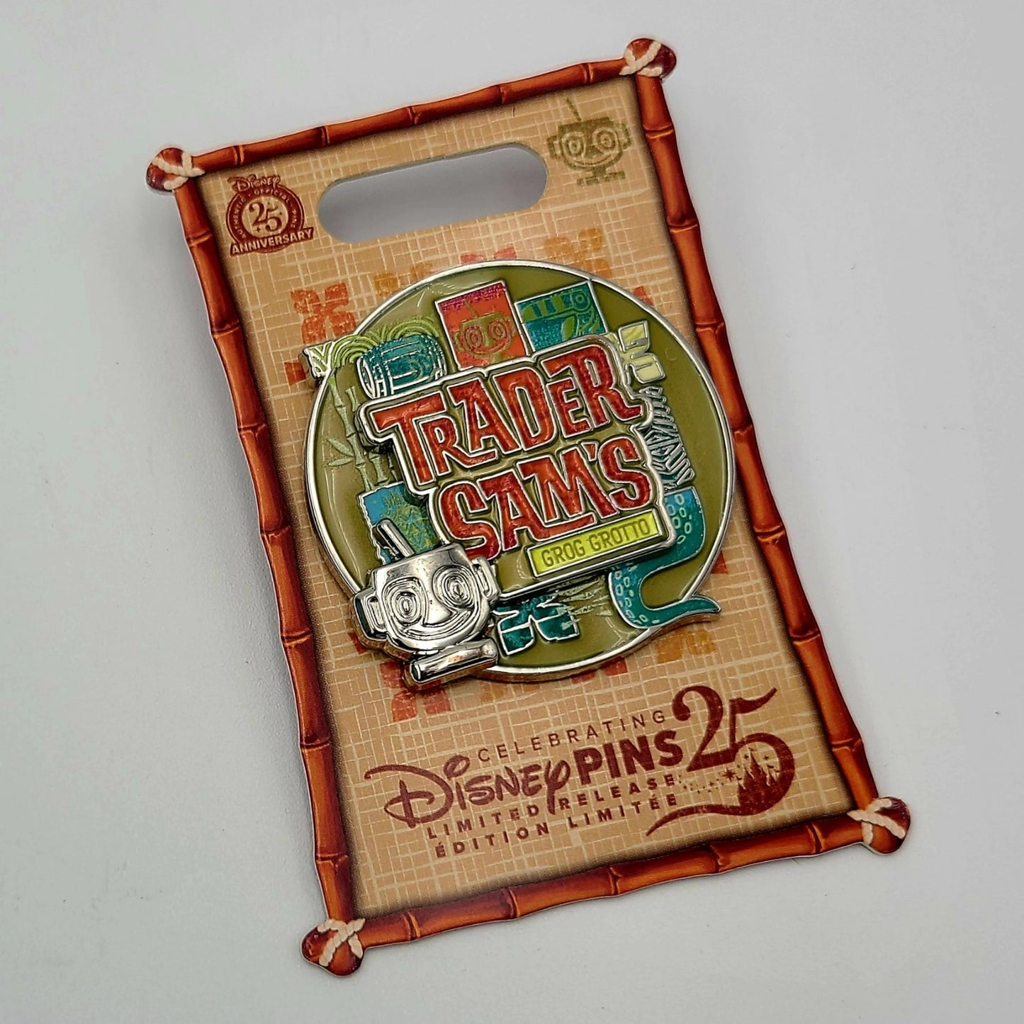 2025 Walt Disney World Parks Polynesian Resort Trader Sam’s Grog Grotto LR Pin