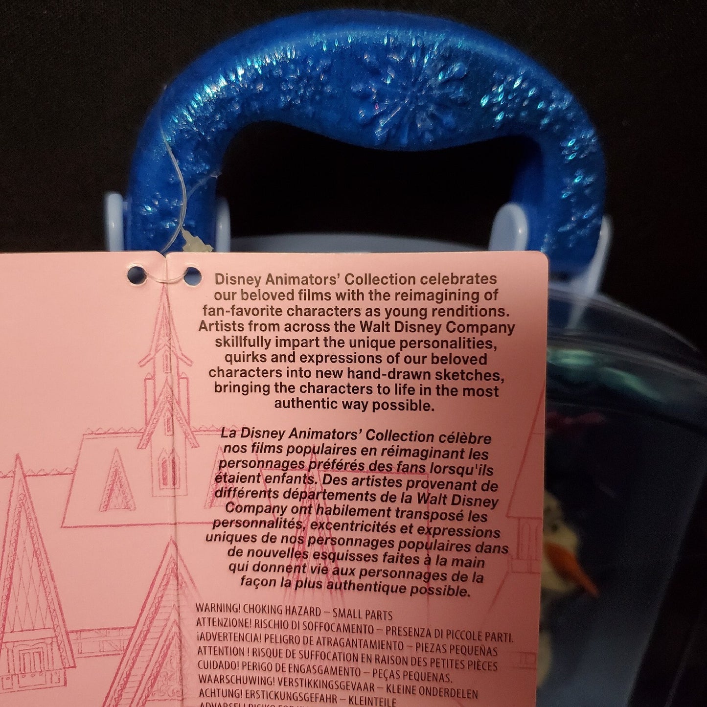 NEW Disney Park Animators' Collection Frozen Elsa Olaf Mini 5" Doll Play Toy Set