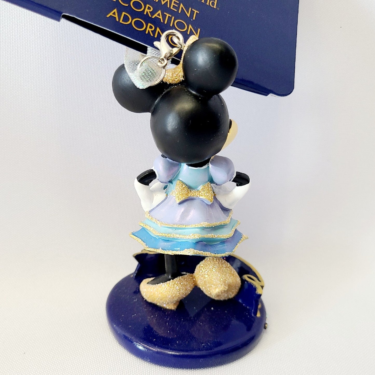 *2 Ornament Set* Walt Disney World Park 50th Anniversary Mickey Minnie Christmas
