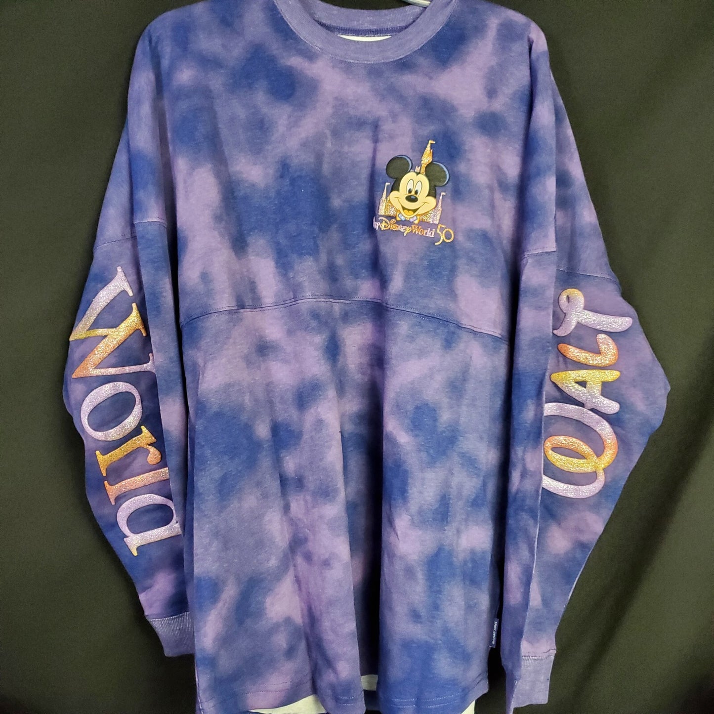 *Adult Medium* 2022 Walt Disney World 50th Anniversary Tie Dye Spirit Jersey NEW