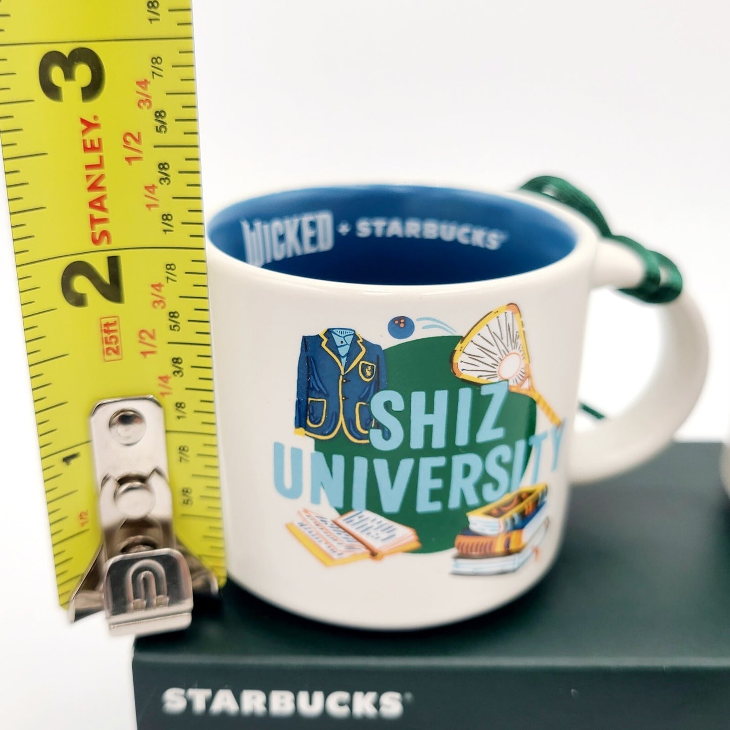 *Set of 3 Wicked ORNAMENT Mug* 2024 Universal Studios Starbucks Discovery Series