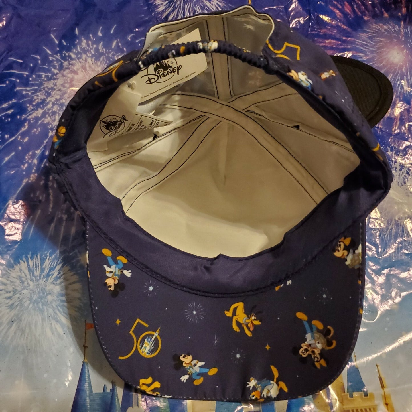 *Toddler Baseball Hat w/ Ears* 2021 Walt Disney World Parks 50th Anniv Mickey