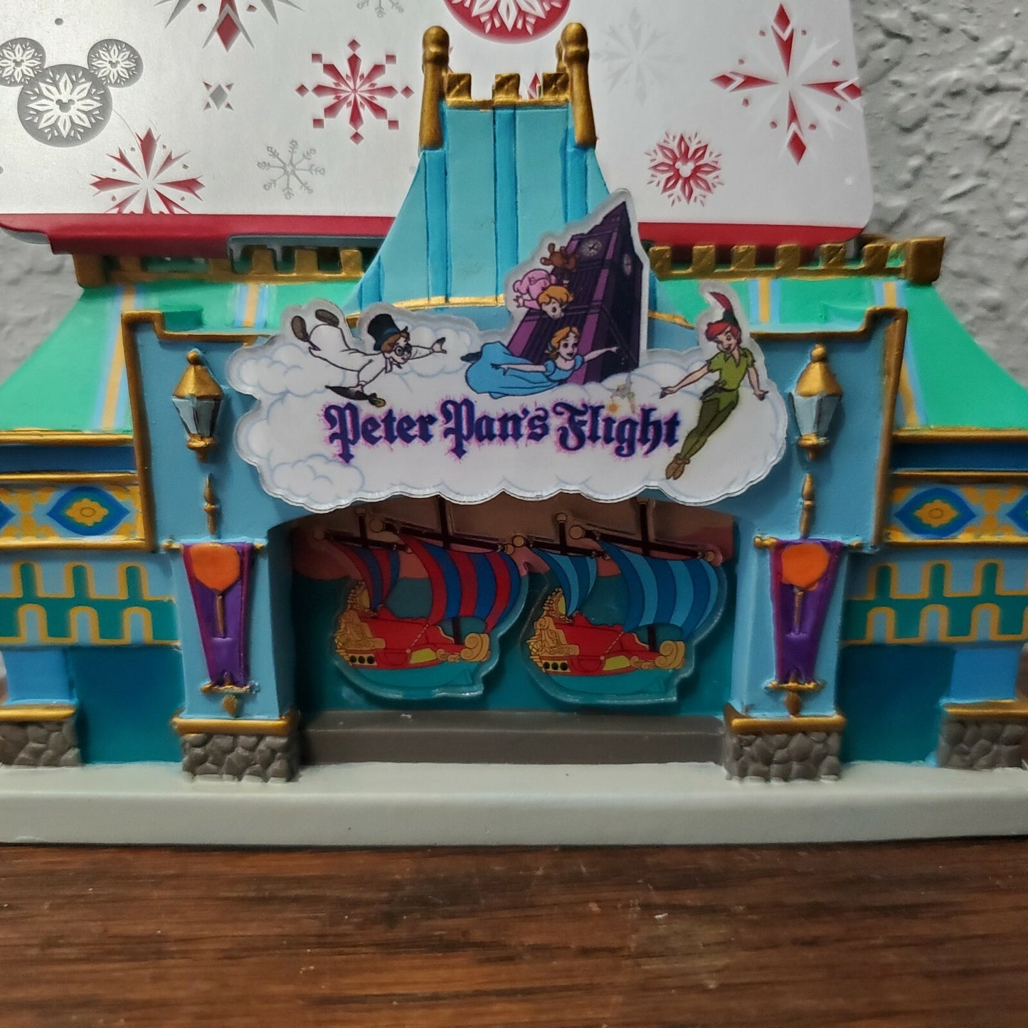 2022 Disney Parks Peter Pan’s Flight Attraction Hook Pan Christmas Ornament New