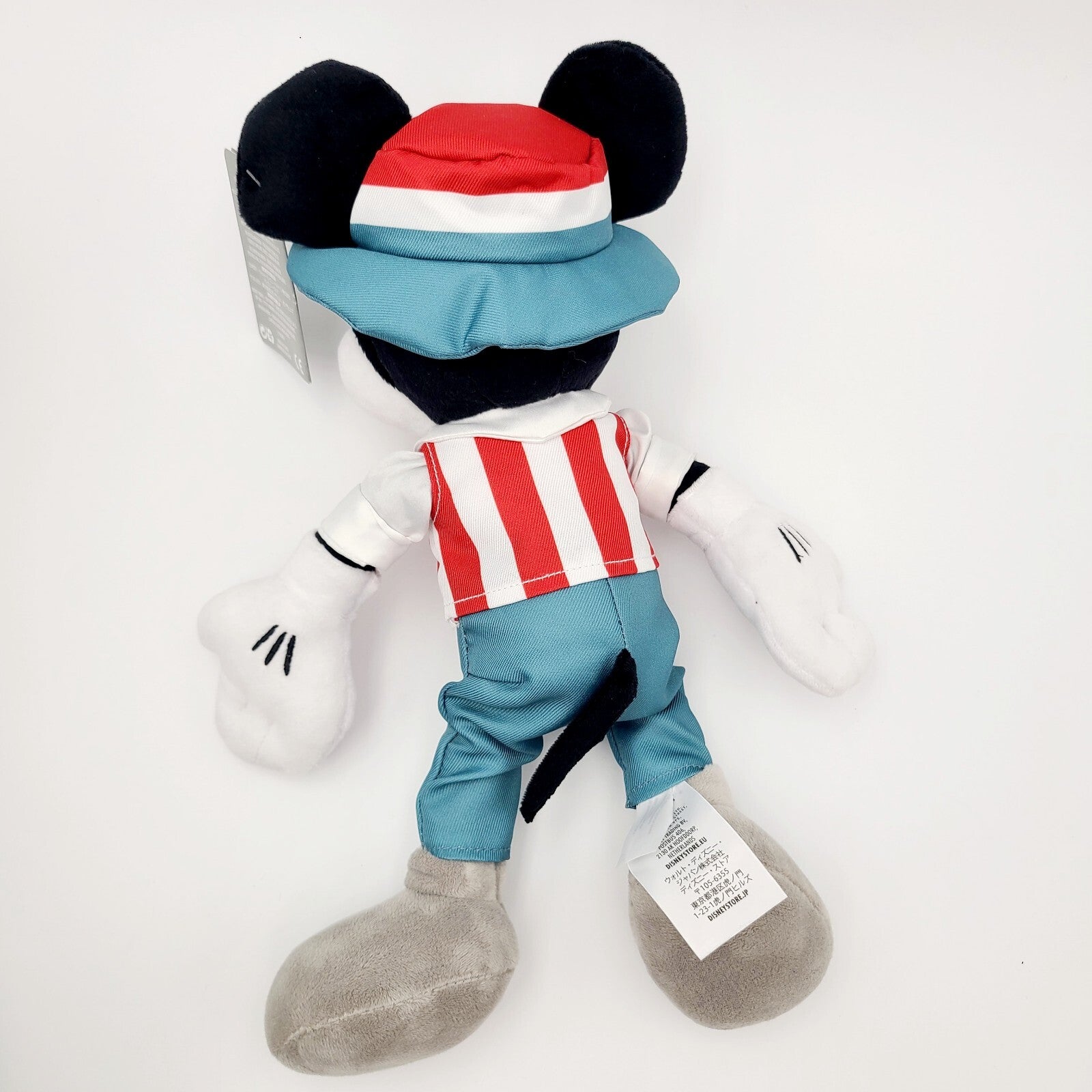 NEW Disney Store Mickey Mouse American Plush USA Patriotic Red White Blue