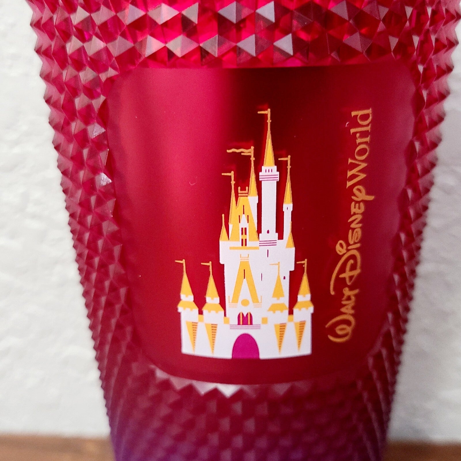 2023 Walt Disney World Parks Cinderella Castle Starbucks Studded 24 oz Tumbler