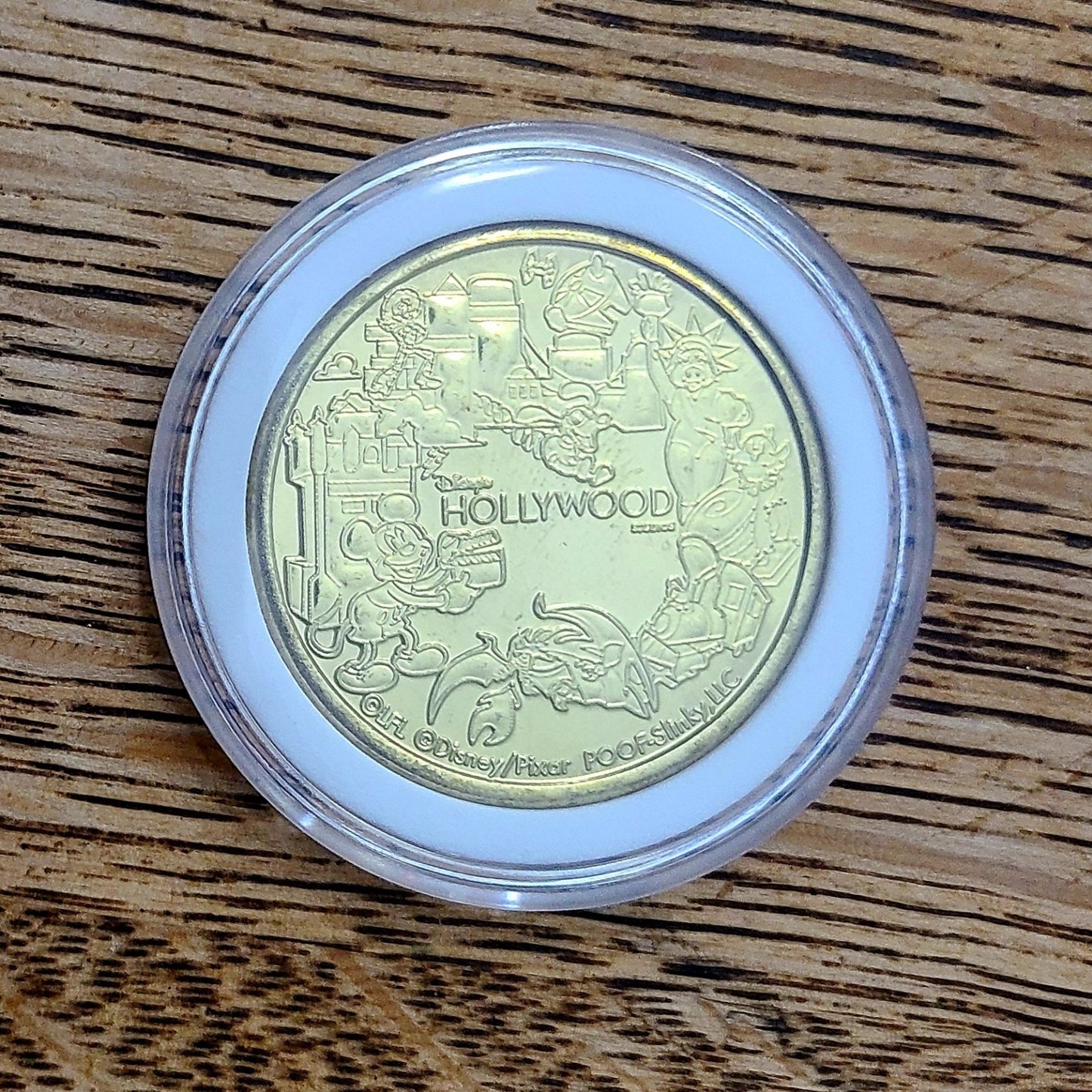 Disney Parks Hollywood Studios Tower of Terror Donald Collectible Coin Medallion