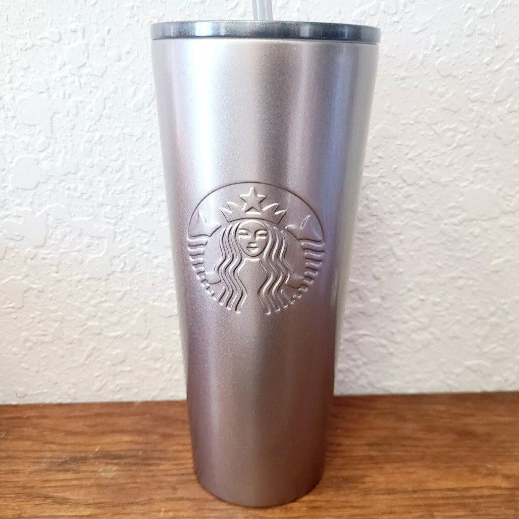Walt Disney World 4 Park Starbucks Tumbler Magic Kingdom EPCOT Hollywood Animal