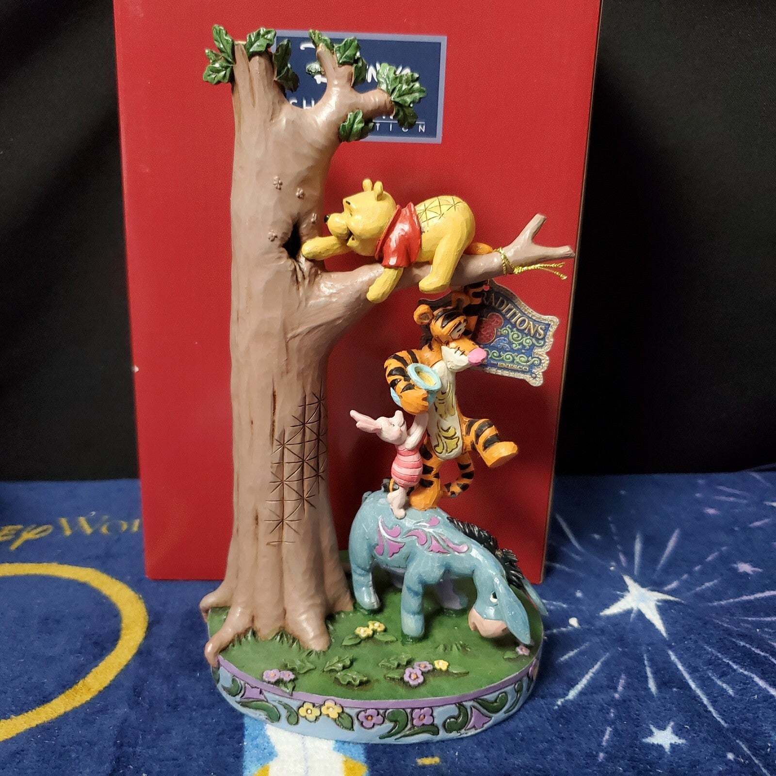 Jim Shore Disney Parks Traditions 'Hundred Acre Caper' Pooh and friends 6008072